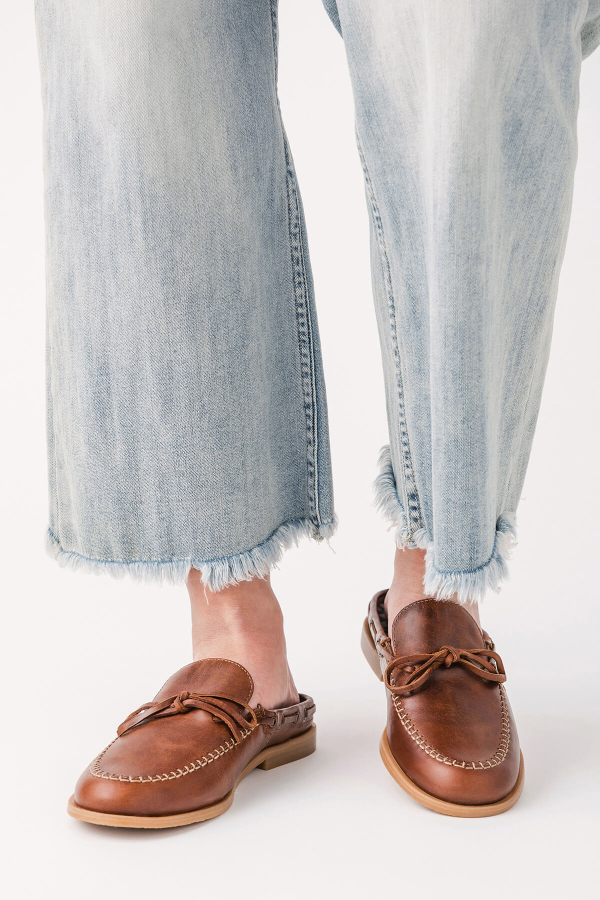Free People Seas the Day Mule Sandals - Women's Boho Chic Slide Shoes for Beach, Vacation & Summer Outfits