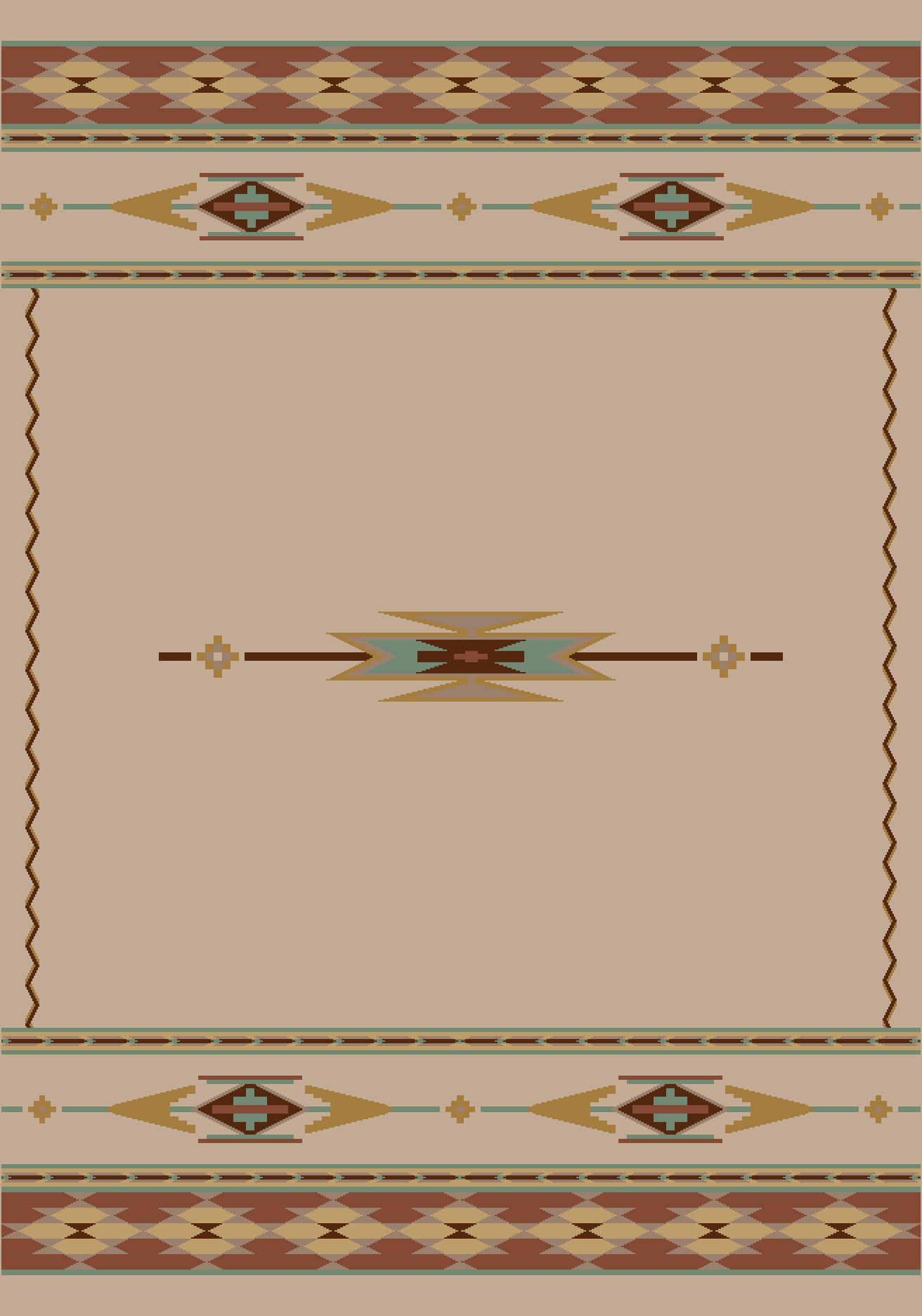 Signature Eagle Canyon Pearl Mist Rug - 3'10