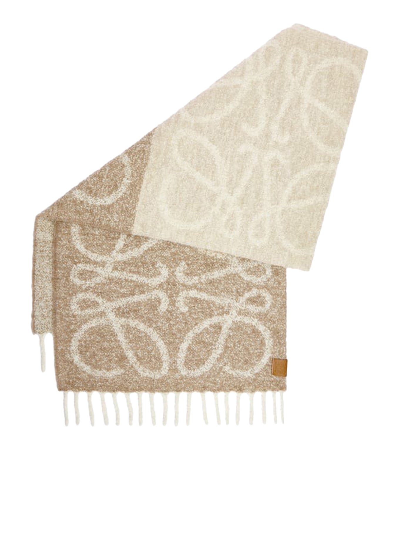 Premium Alpaca and Wool Anagram Scarf - Soft, Warm & Stylish Winter Accessory for Women & Men | Perfect for Cold Weather, Outdoor Activities & Fashion