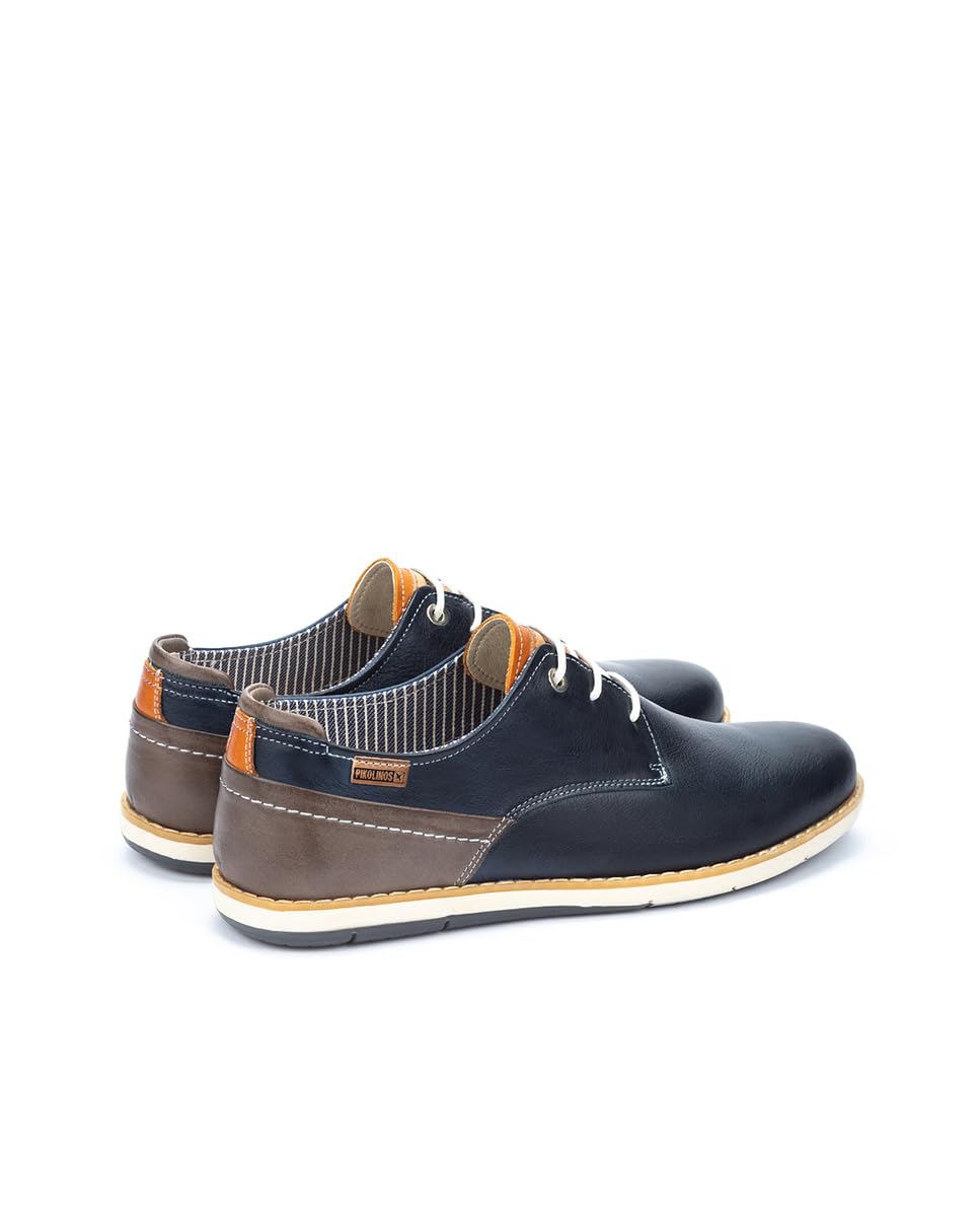 PIKOLINOS Men's Jucar Leather Lace-Up Dress Shoes - Stylish & Comfortable Formal Footwear for Office, Wedding & Business Events