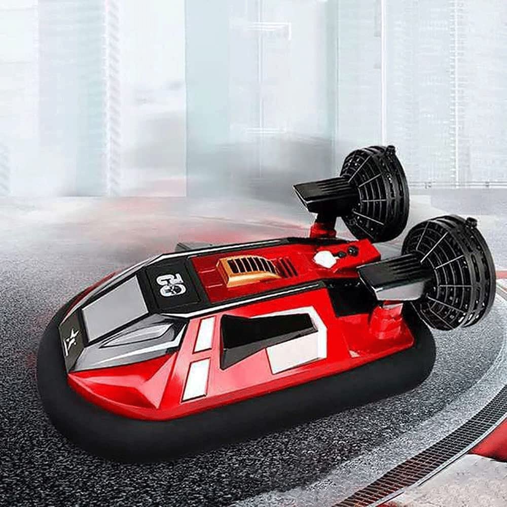 2.4G RC Amphibious Hovercraft - Remote Control Boat & All-Terrain Vehicle for Kids, Waterproof Electric Toy for Pool, Beach & Land - Perfect Birthday Gift for Boys & Girls (Indoor/Outdoor Play)