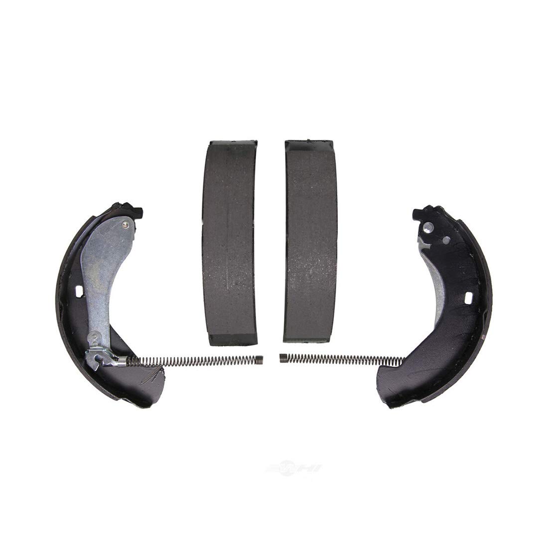 AutoDN Rear Drum Brake Shoe Set - Compatible with Chevy Silverado 1500 2005-2008 Models - Perfect for Brake Replacement & Maintenance