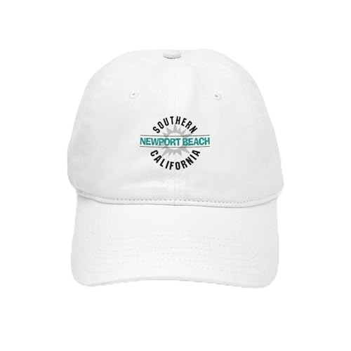 White - Newport Beach California Cap