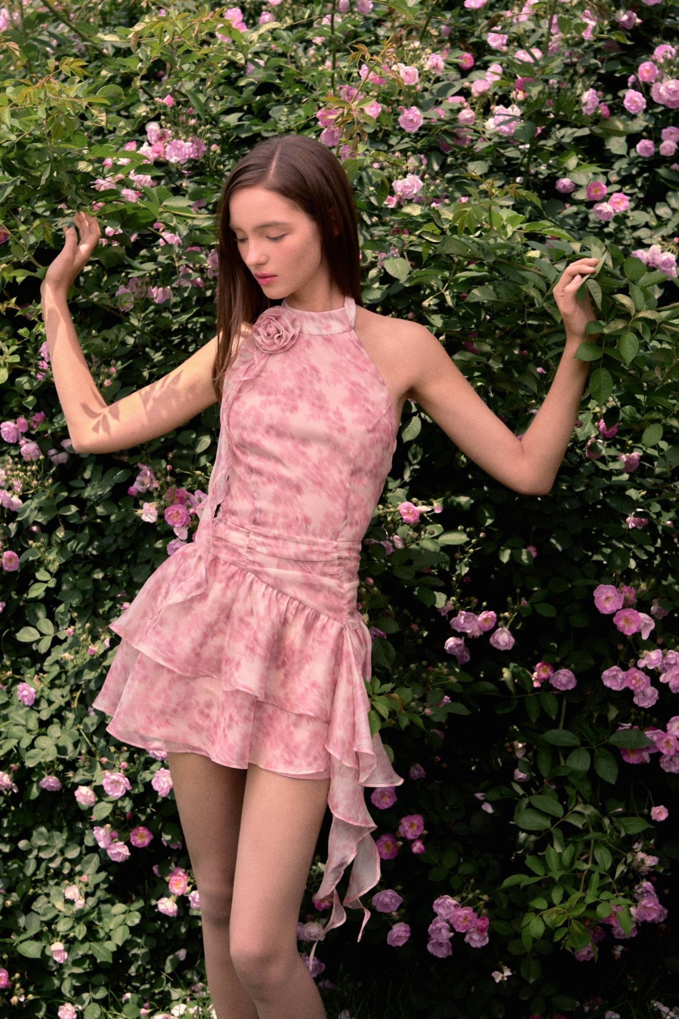 Elegant Cressida Floral Print Dress for Women | Summer Casual & Party Wear | Perfect for Weddings, Dates & Outdoor Events