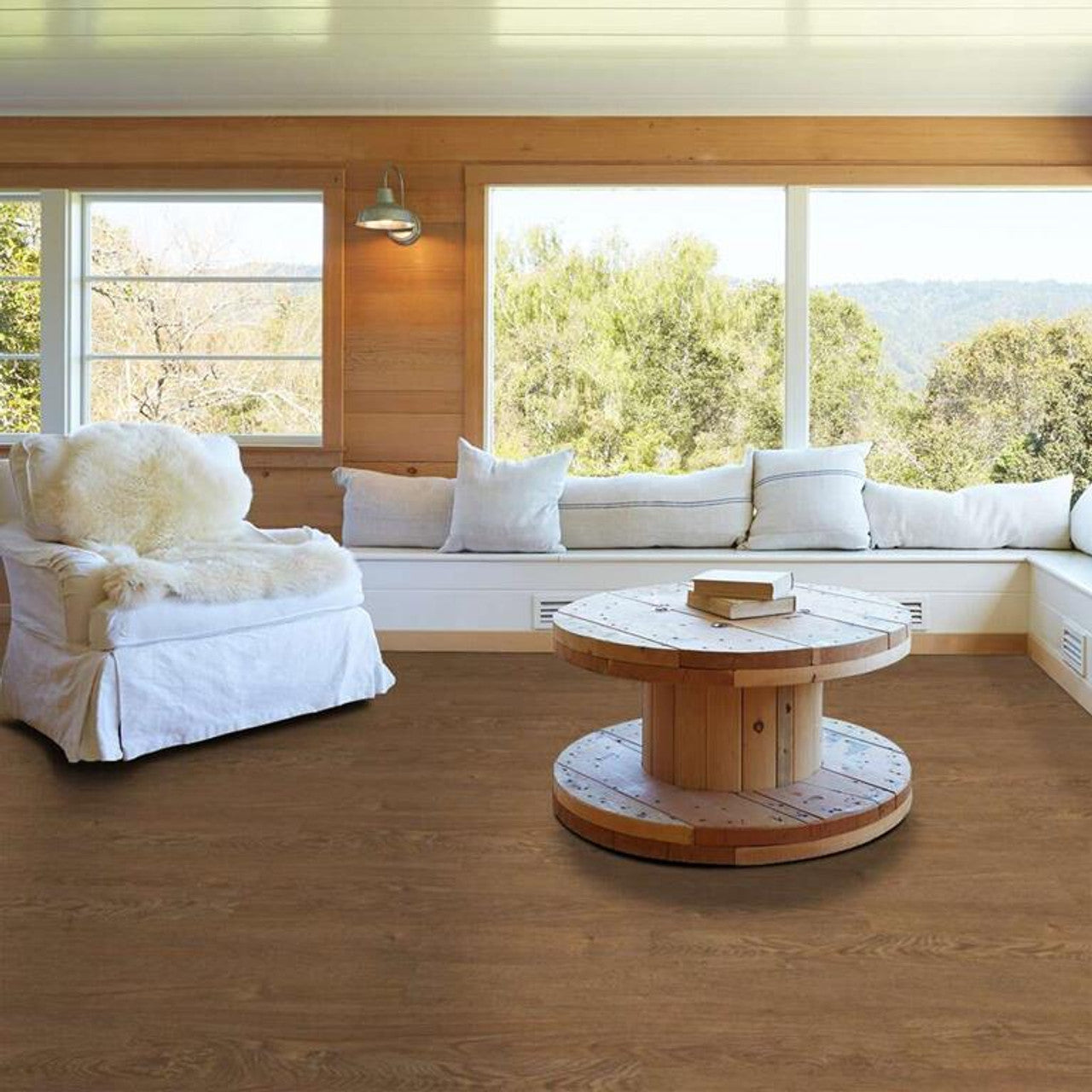 Coretec Plus Waterproof Luxury Vinyl Plank Flooring - Northwoods Oak 5