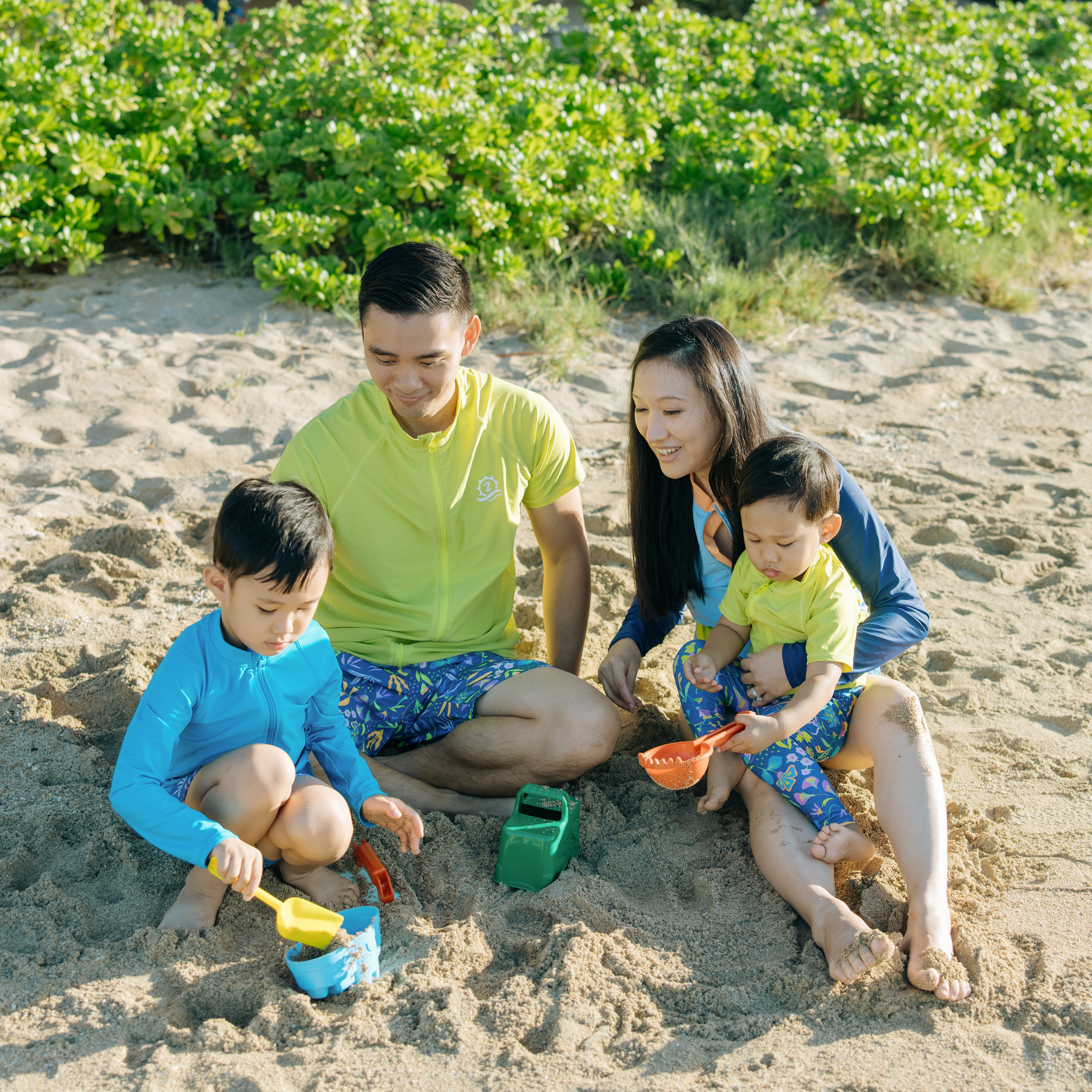 Kids Euro Swim Shorts | Tropical Print Swimwear for Boys & Girls | Perfect for Beach, Pool & Summer Vacations