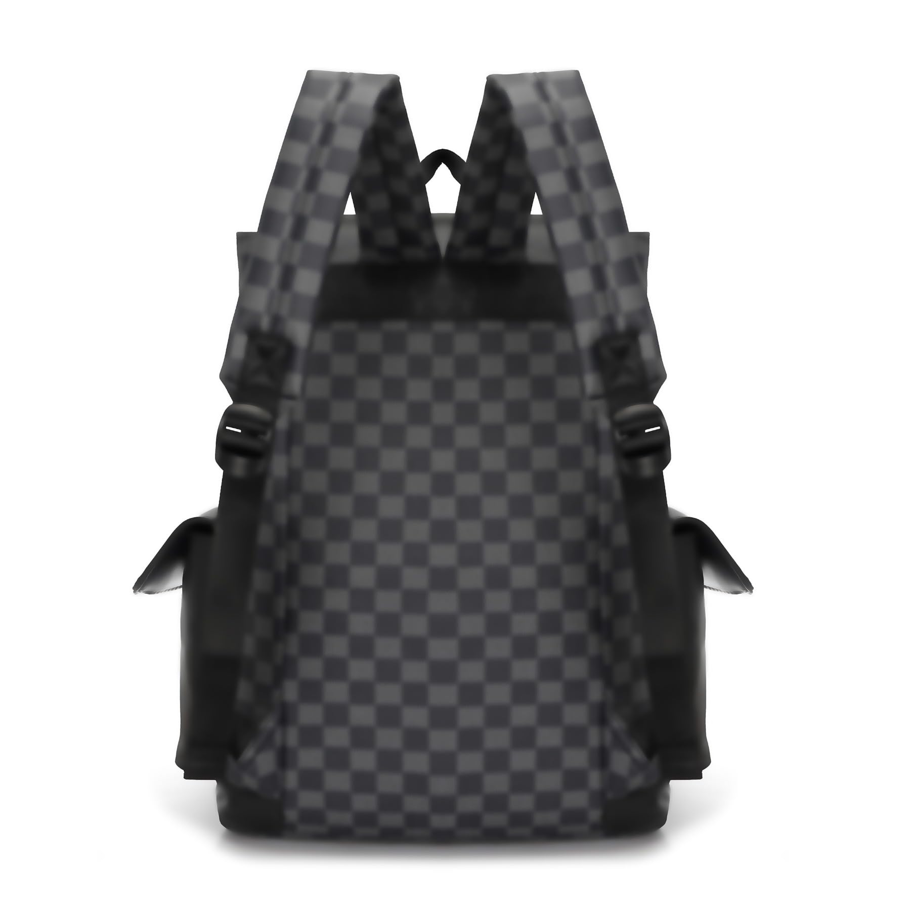 Stylish PU Leather Backpack for College & Travel - Waterproof Laptop Bag with USB Charging Port - Perfect for School, Business Trips & Daily Commute (Multifunctional, One Size)