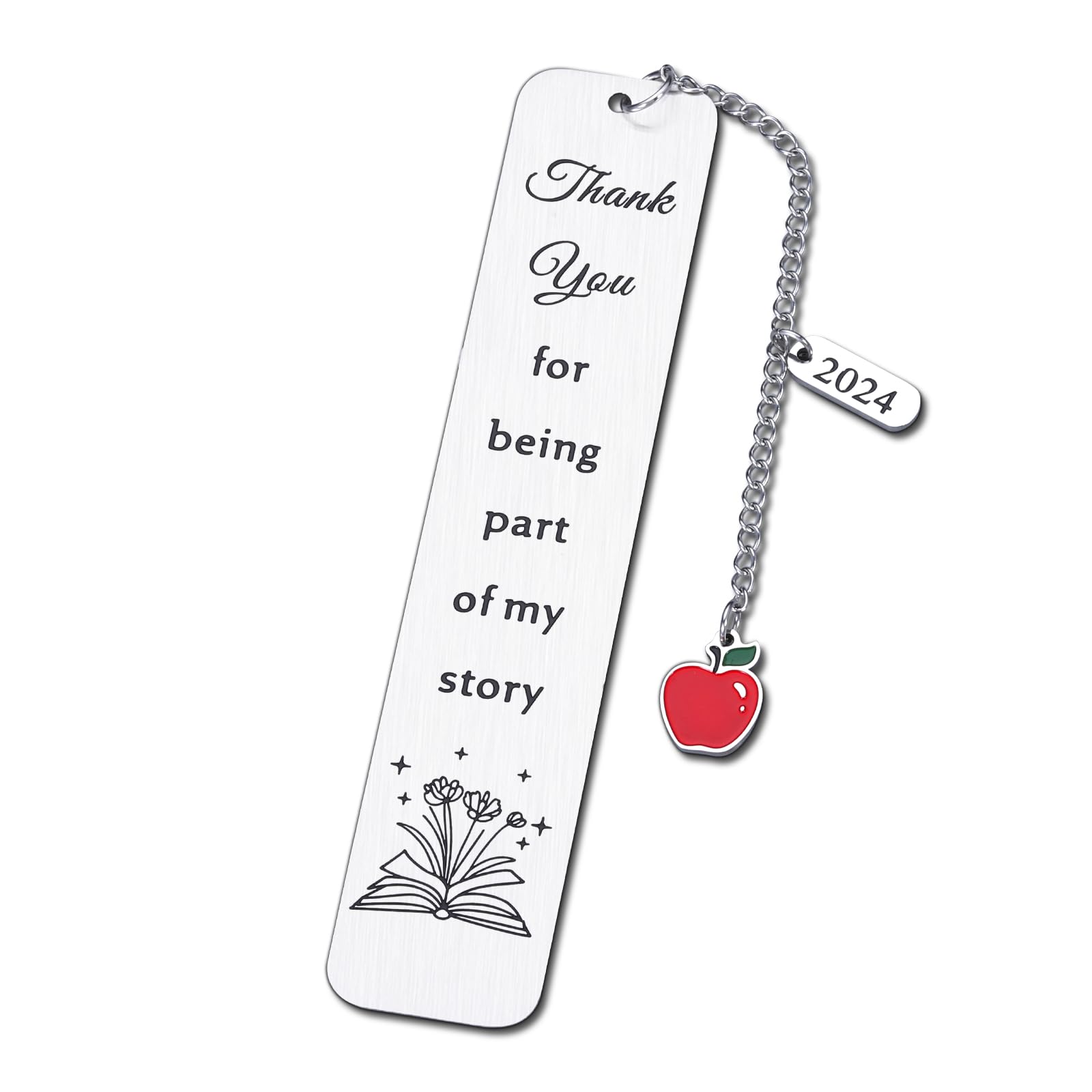 Personalized Teacher Appreciation & Graduation Gifts 2024 - Inspirational Bookmarks for Educators, Thank You Gifts for Women & Men - Perfect for Retirement, Christmas, Valentine's Day & End of Year Celebrations - Thoughtful Classroom & Office Decor