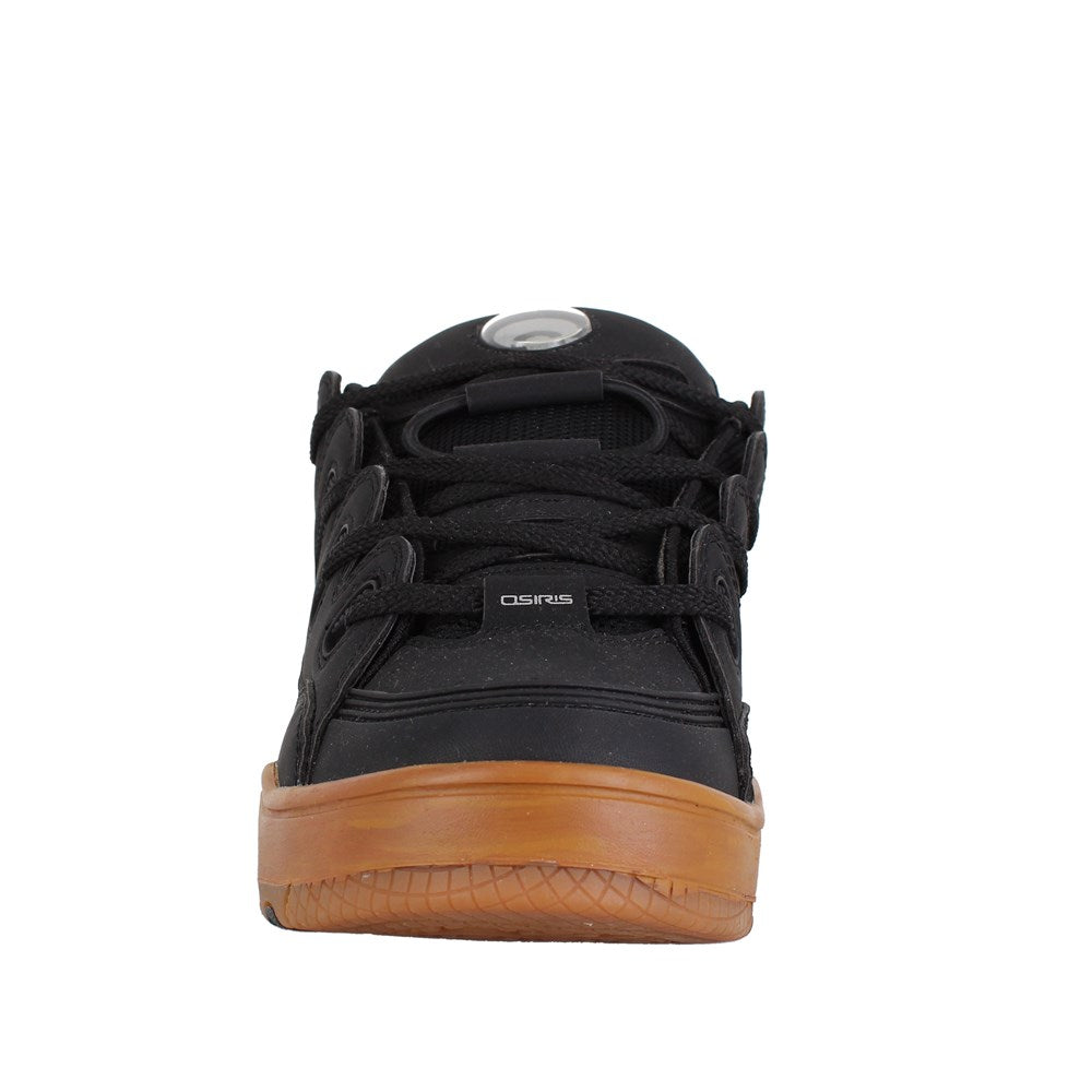 Osiris D3 OG Skate Shoes for Men - Black/Black/Gum - High-Performance Sneakers for Skateboarding & Streetwear Fashion