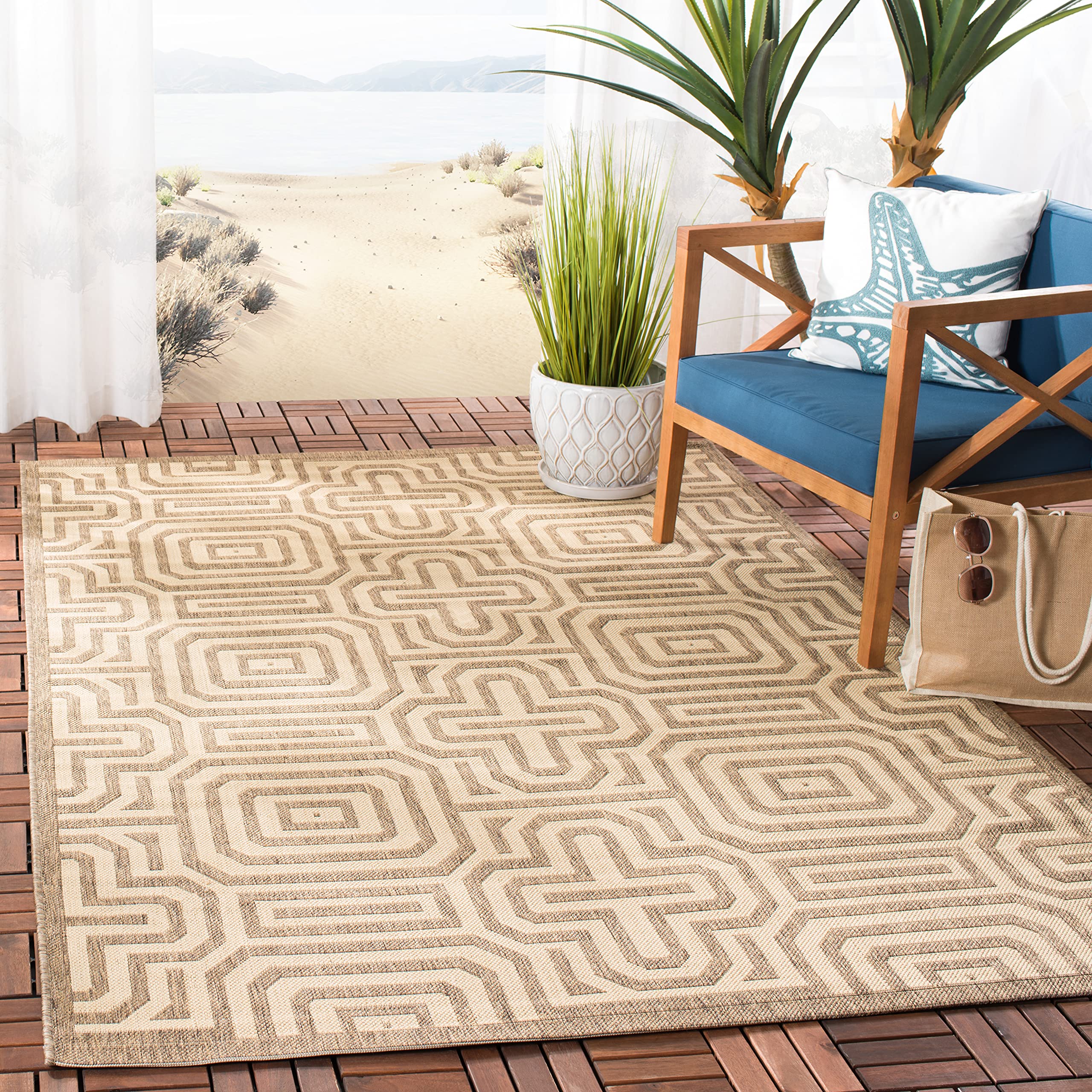SAFAVIEH Courtyard Collection 6'7