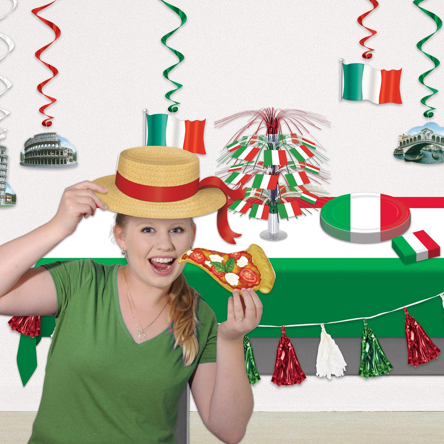 12 Pack Beistle Fiesta International Table Covers - Colorful Party Tablecloths for Cinco de Mayo, Birthday & Holiday Celebrations