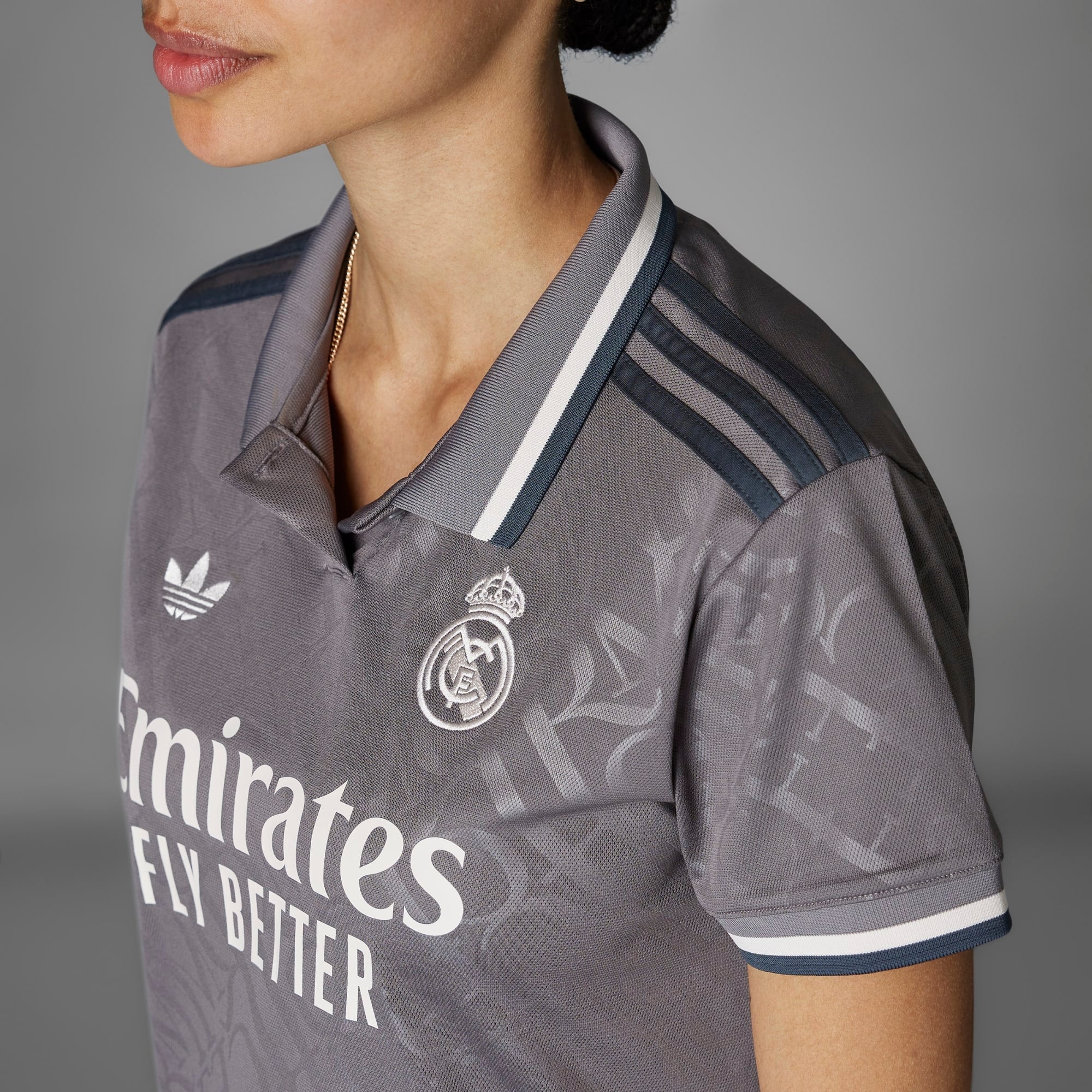 Adidas Real Madrid 2024/25 Stadium Third Jersey - Authentic Soccer Jersey for Men - Perfect for Match Day, Training & Fan Support