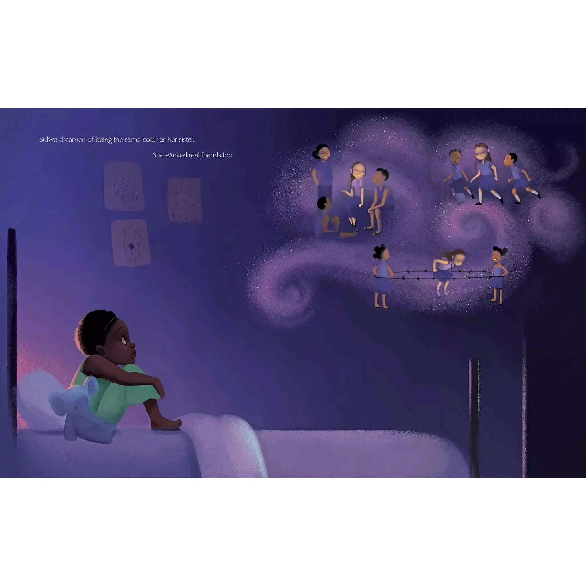 Sulwe by Lupita Nyong'o & Vashti Harrison - Children's Picture Book About Self-Esteem & Diversity - Perfect for Bedtime Stories & Classroom Reading