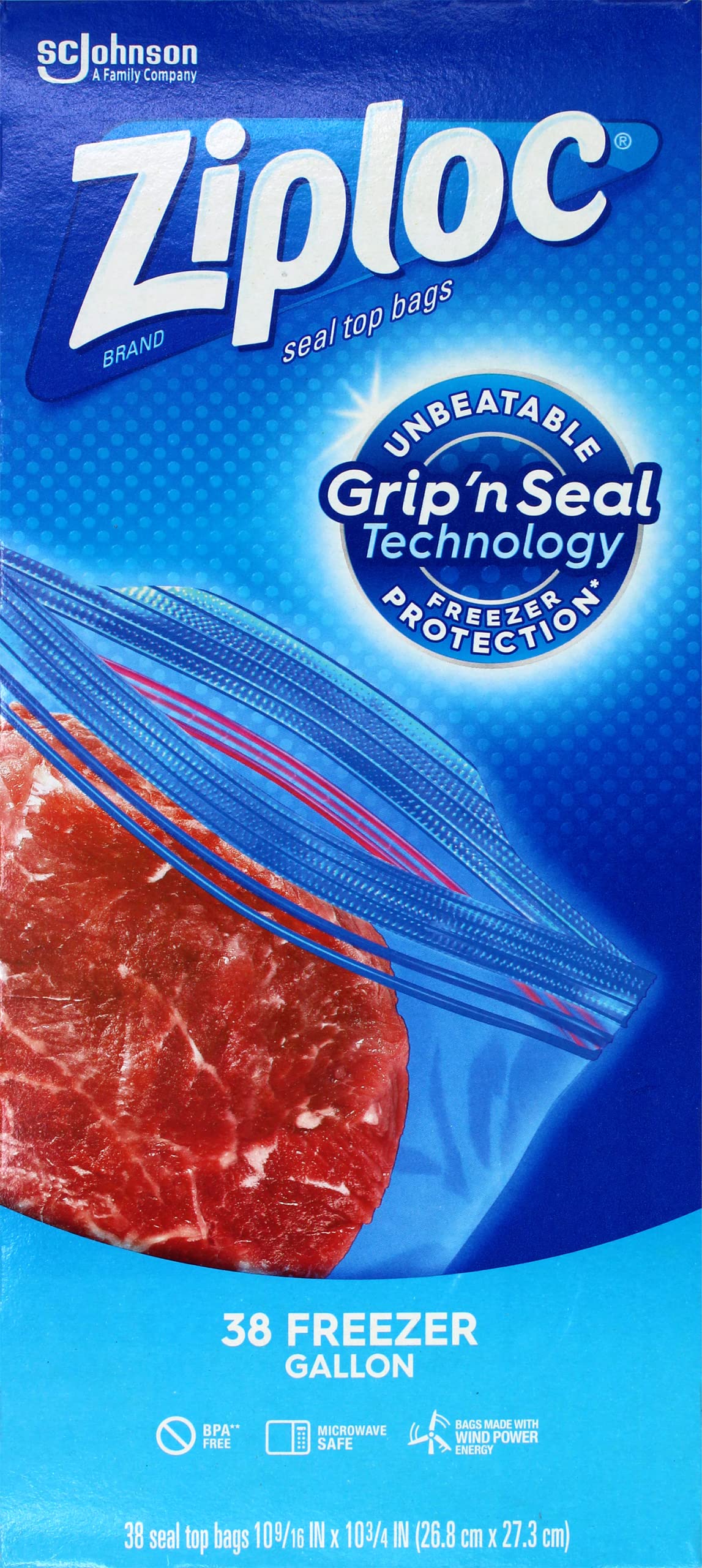 Premium Freezer Storage Bags Variety Pack - 152 Count (38 Gallon, 54 Quart, 40 Half Gallon, 20 Pint) | Heavy Duty Reusable Food Storage Bags for Freezing, Meal Prep & Organization | Perfect for Home Kitchen, Camping & Bulk Food Storage