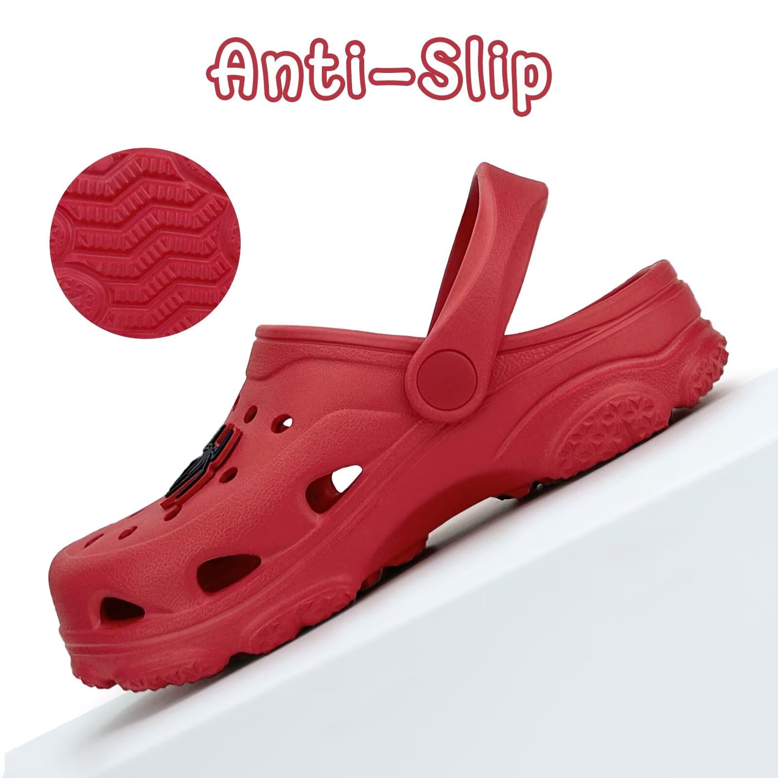 Kids & Toddlers Garden Clogs - Unisex EVA Mules for Big Kids, Little Kids & Toddlers - Closed Toe Slide Sandals for Boys & Girls | Perfect for Beach, Pool, Backyard & Outdoor Play