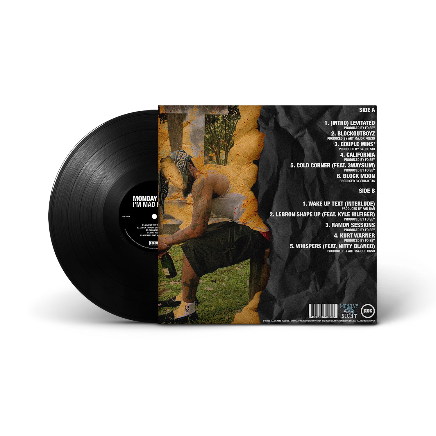 I'm Mad Hol'On (LP) - Vinyl Record for Music Lovers - Perfect for Home Listening & Collectors