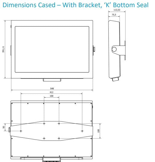Rugged Industrial Touchscreen Monitor - 21.5