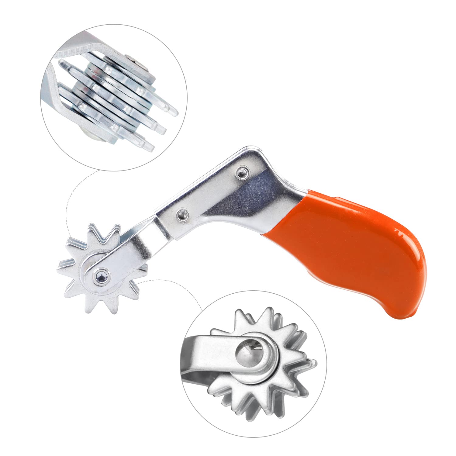 SPTA Polishing Pad Conditioning Brush & Spur Tool Set - Professional Car Buffing Pad Cleaner for Wool & Foam Pads - Perfect for Auto Detailing, Polishing & Waxing Applications