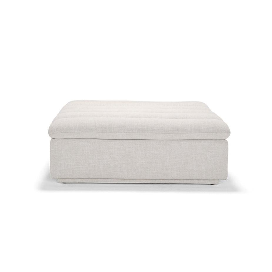 Byron Floating Ottoman - Modern Storage Footrest for Living Room, Bedroom & Office - Comfortable and Stylish Seating Solution