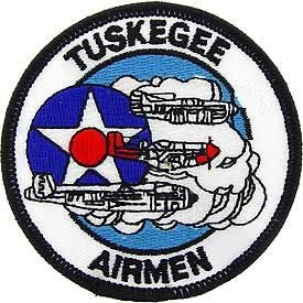 USAF Tuskegee Airmen Embroidered Iron On Patch - 3 Inch Premium Quality Military Badge for Jackets, Hats & Bags - Perfect for Veterans, History Enthusiasts & Collectors