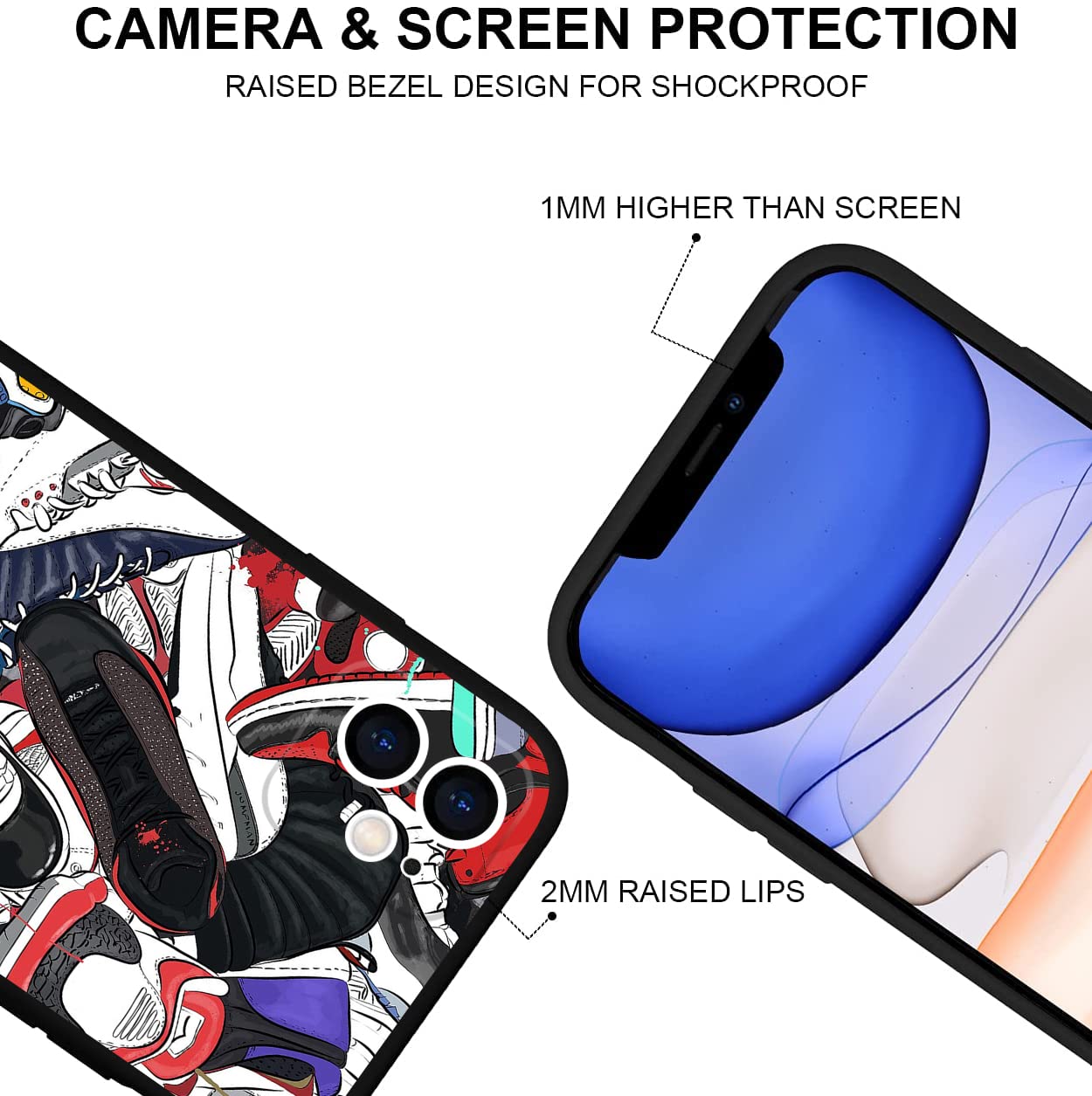 Shockproof iPhone 12 Case - Durable Protective Phone Cover for Men & Women | Slim Fit Anti-Scratch Design | Perfect for Outdoor Activities, Travel & Daily Use