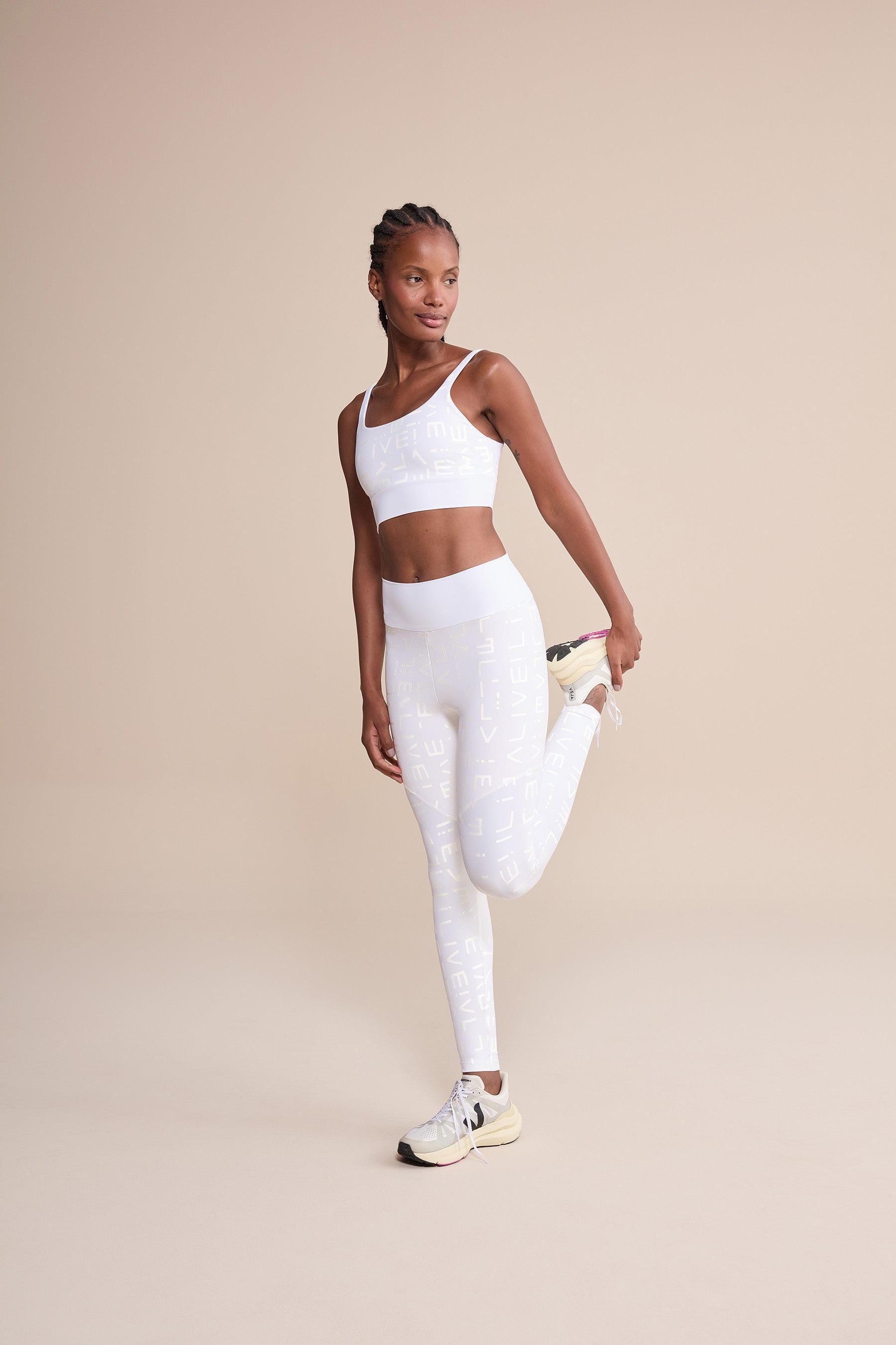 Hydefit® Adaptiv Icon Leggings - High Waisted Yoga Pants for Women, Tummy Control Workout Leggings with 4-Way Stretch - Perfect for Yoga, Gym, Running & Lounge Wear