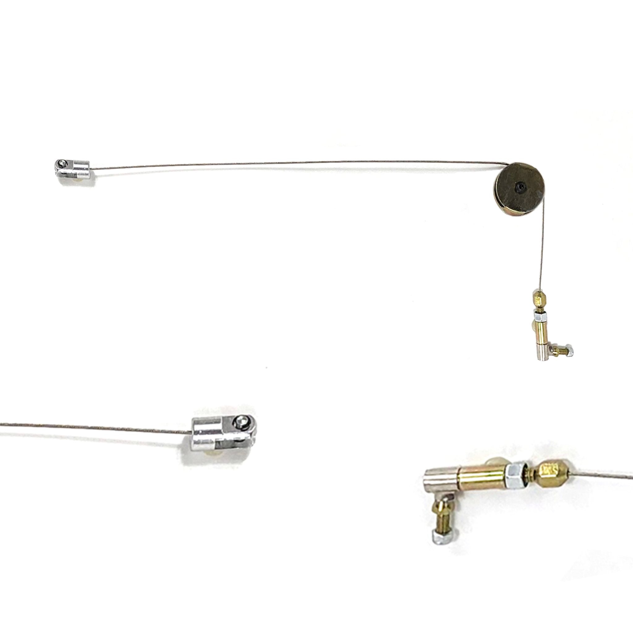 1905 Cadillac Model D Shaved Door Handle Kit - Stainless Steel Solenoid Latch & Cable System Upgrade for Smooth Operation - Perfect for Classic Car Restoration & Custom Builds