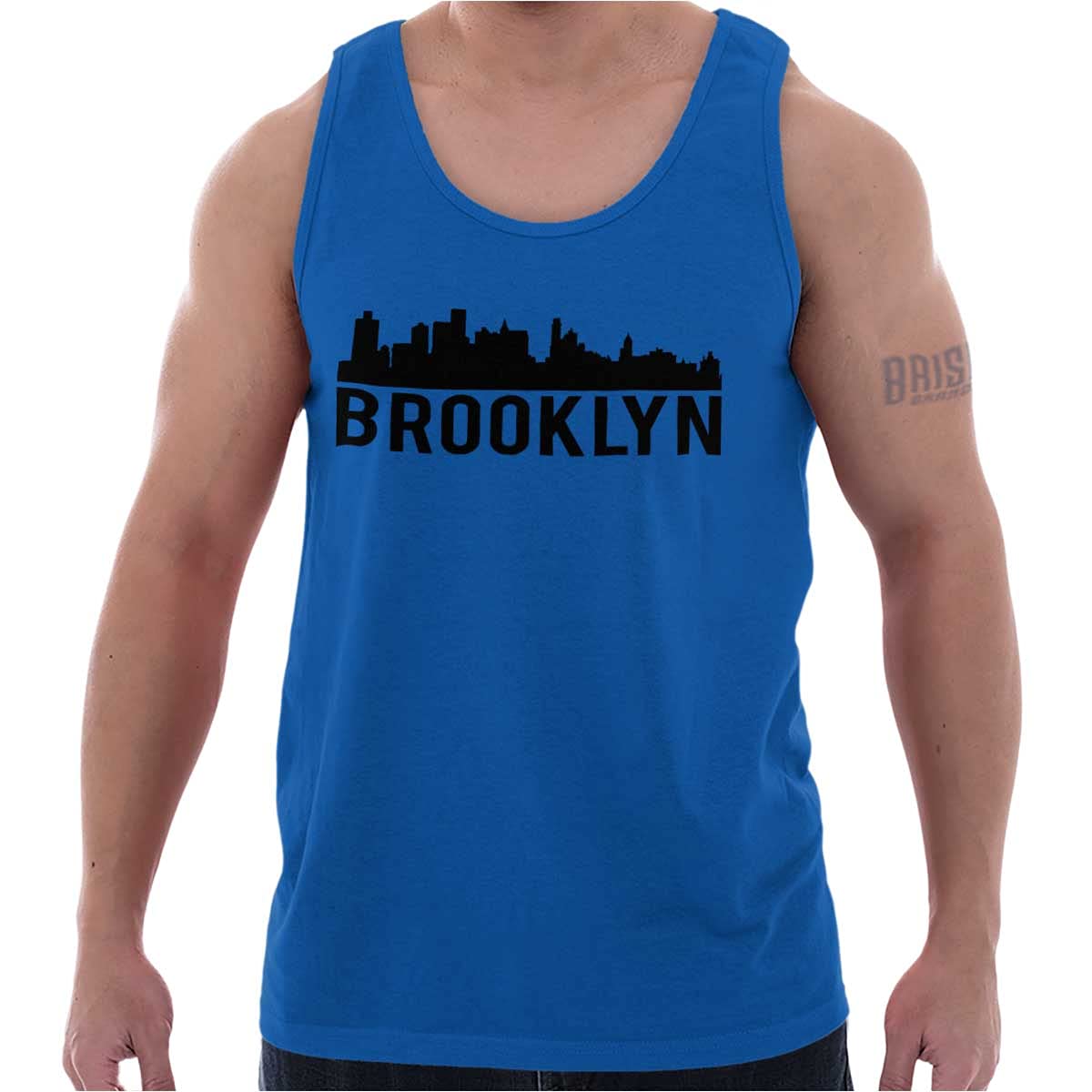 Brooklyn NYC Skyline New York City Graphic Tank Top for Men & Women - Casual Summer Wear, Street Fashion, Urban Outfit