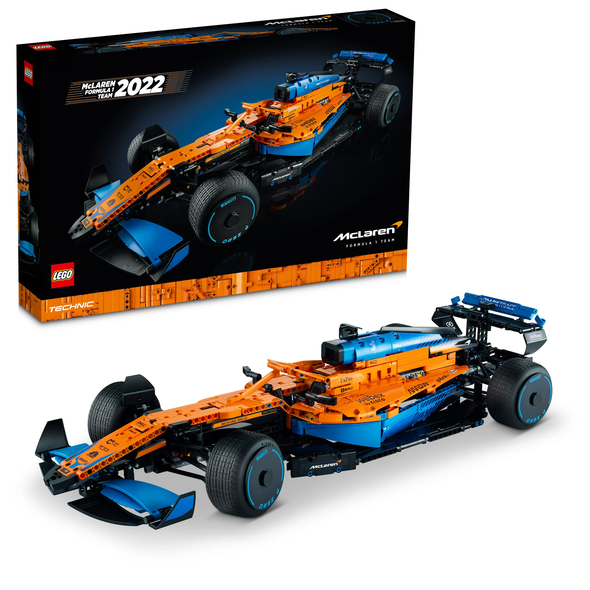 LEGO® Technic™ McLaren Formula 1™ Race Car Building Set - 42141 Model Kit for Adults & Teens - Perfect for F1 Racing Fans & Collectors - Great Gift for Birthdays & Holidays - Build & Display Your Own Formula 1 Car