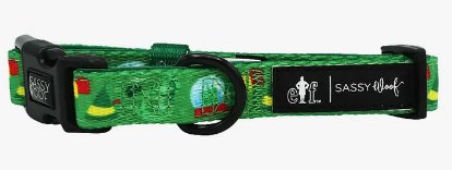 Elf Holiday Collection Dog Collar - Festive Pet Accessory for Christmas & Winter Parties - Perfect for Dogs & Puppies