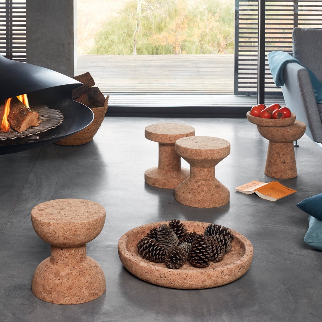 Vitra Jasper Morrison Cork Bowl - Eco-Friendly Kitchen & Dining Accessory for Serving, Storage & Decor