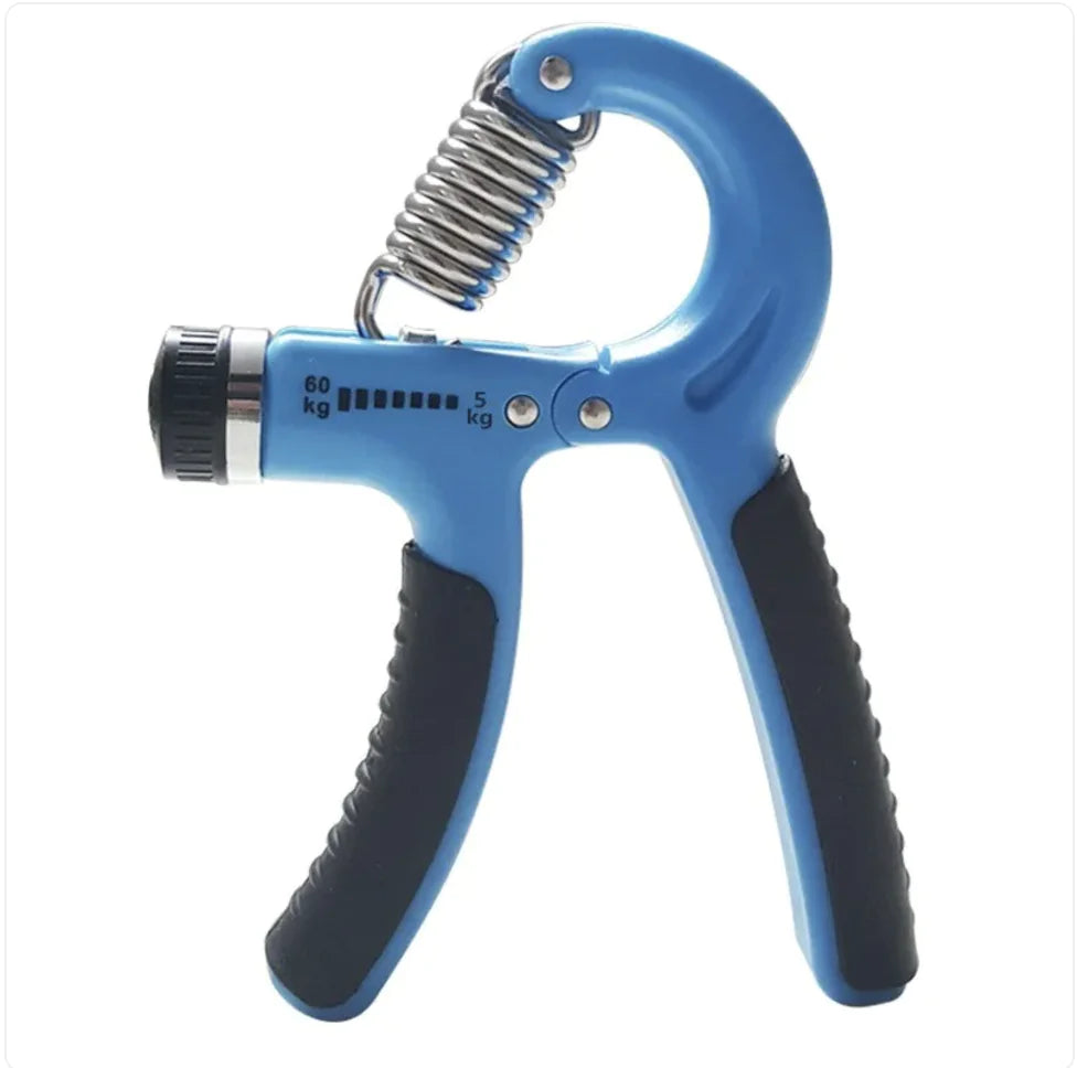 Adjustable Spring Hand Grip Strengthener - Forearm & Hand Exercise Equipment for Strength Training, Physical Therapy & Rehabilitation - Perfect for Home Gym, Office Stress Relief & Athlete Workouts
