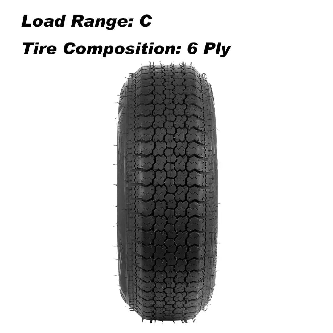 ST205/75D14 Trailer Tires with 14