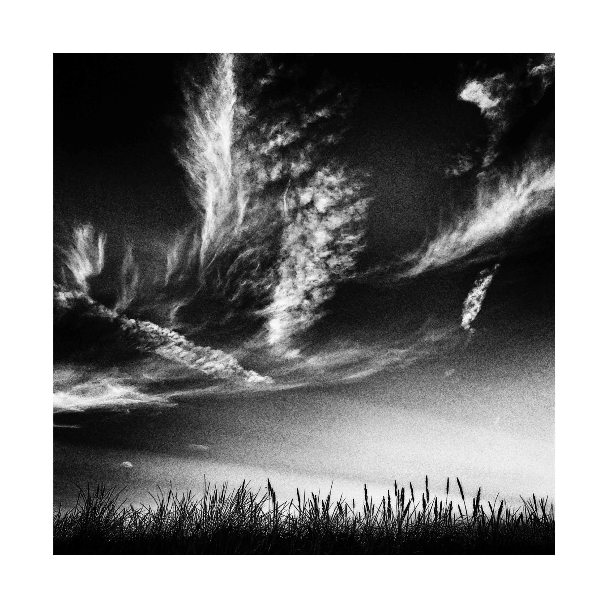 Vincenzo Pascale 'Heaven And Earth' Canvas Wall Art Print - Modern Abstract Landscape Painting for Living Room, Bedroom & Office Decor
