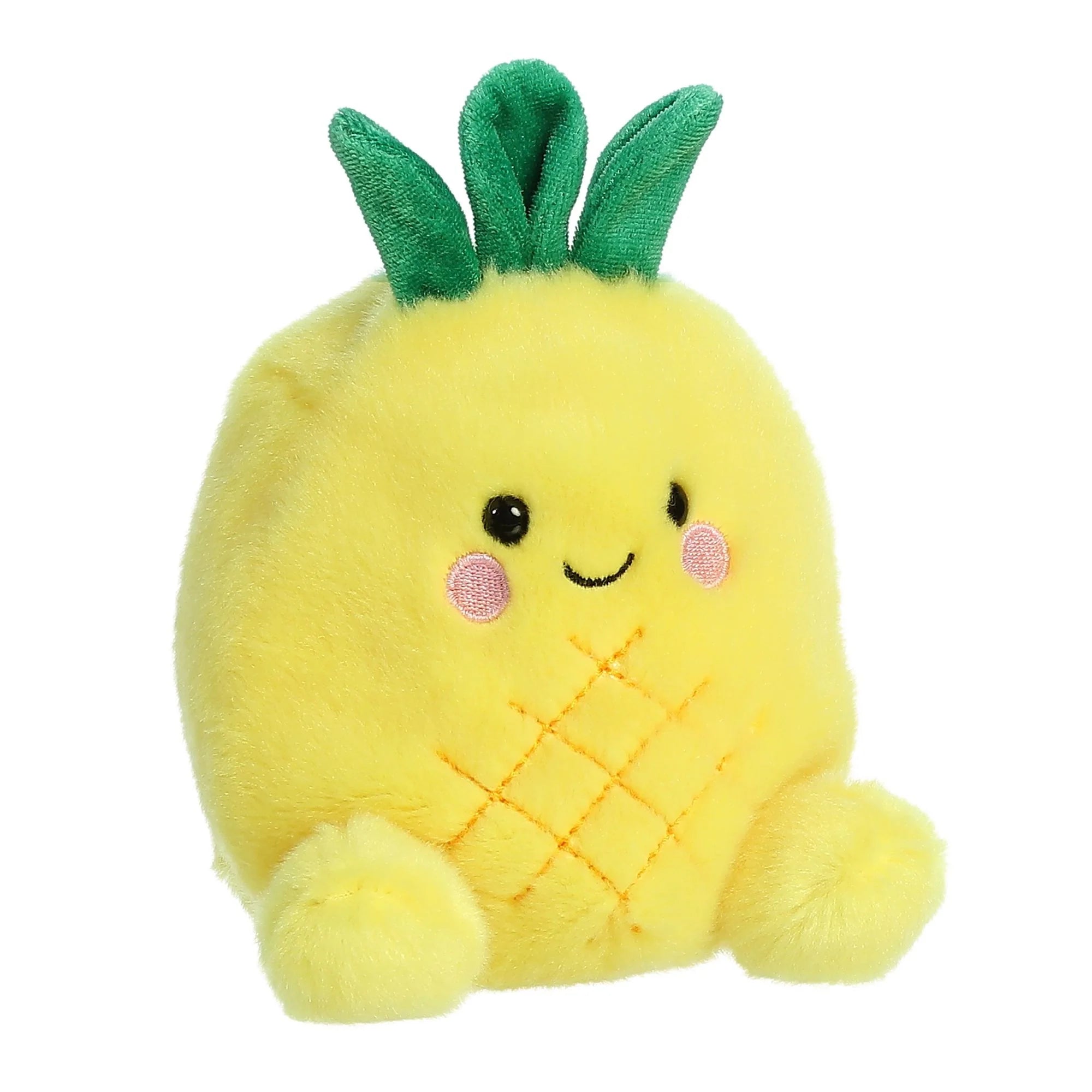 Palm Pals 5 Perky Pineapple Plush Toys - Cute & Soft Stuffed Animals for Kids, Collectors & Gift Giving | Perfect for Bedroom Decor, Party Favors & Stress Relief