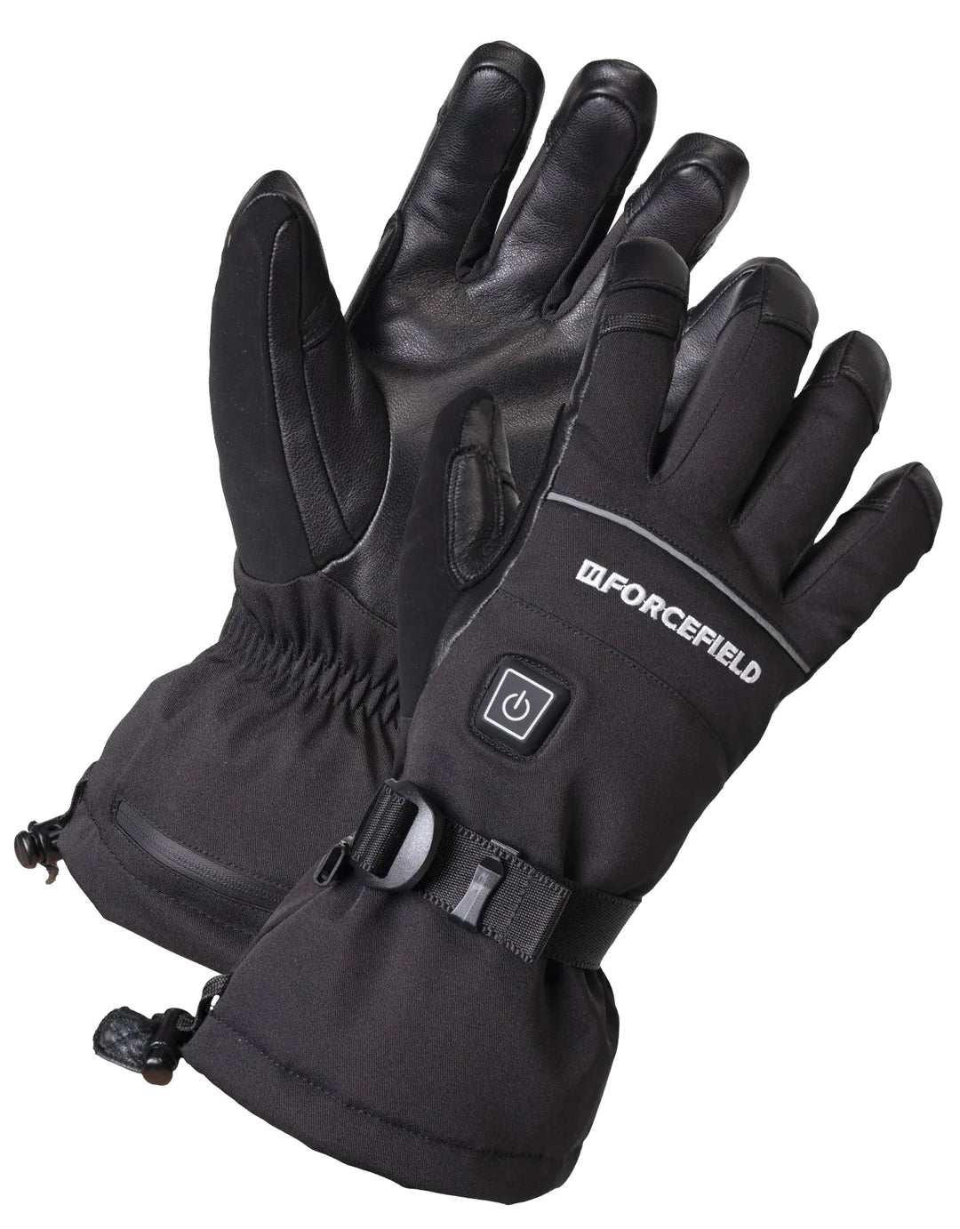 FORCEFIELD Rechargeable Heated Gloves for Men & Women - 018 FZGG 378 - Battery-Powered Winter Gloves for Skiing, Snowboarding & Outdoor Activities