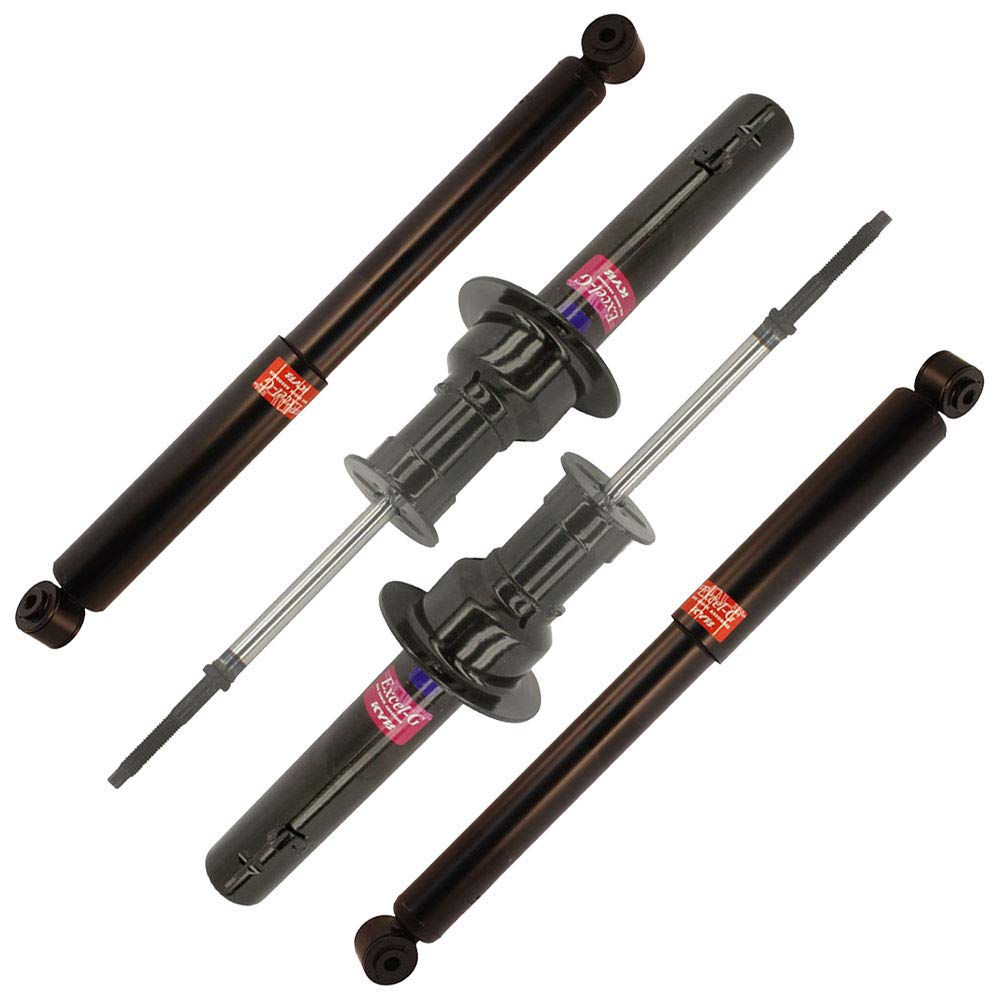 Jeep Commander 2006-2010 Front & Rear Excel-G Shock Absorbers & Struts - 77-62673AQ by BuyAutoParts - Perfect for Off-Roading, Daily Commuting & Smooth Ride Experience