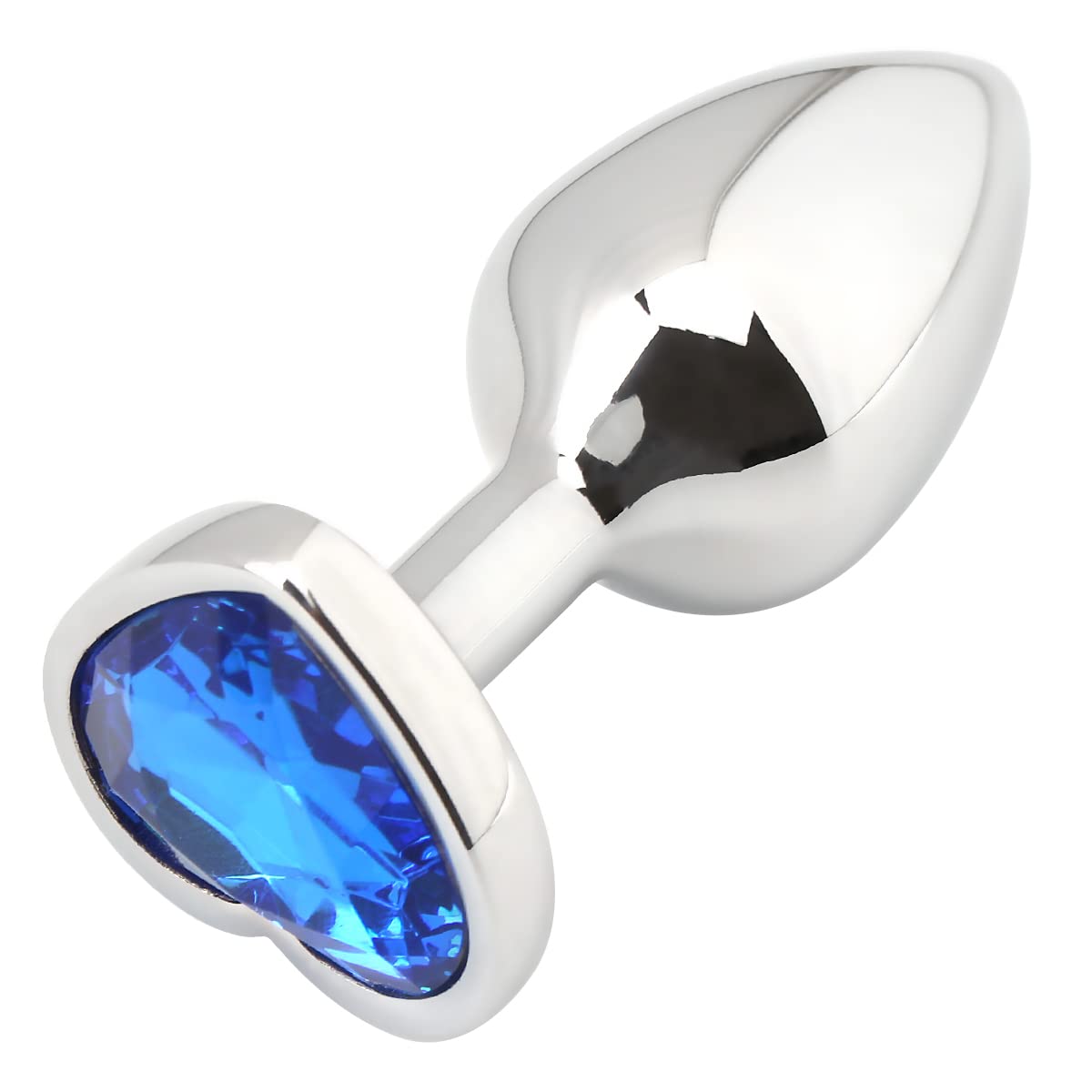 Premium Super Steel Anal Plug - Comfortable & Safe Fetish Sex Toy for Men & Women (Blue) - Perfect for Solo Play, Couples & BDSM Exploration