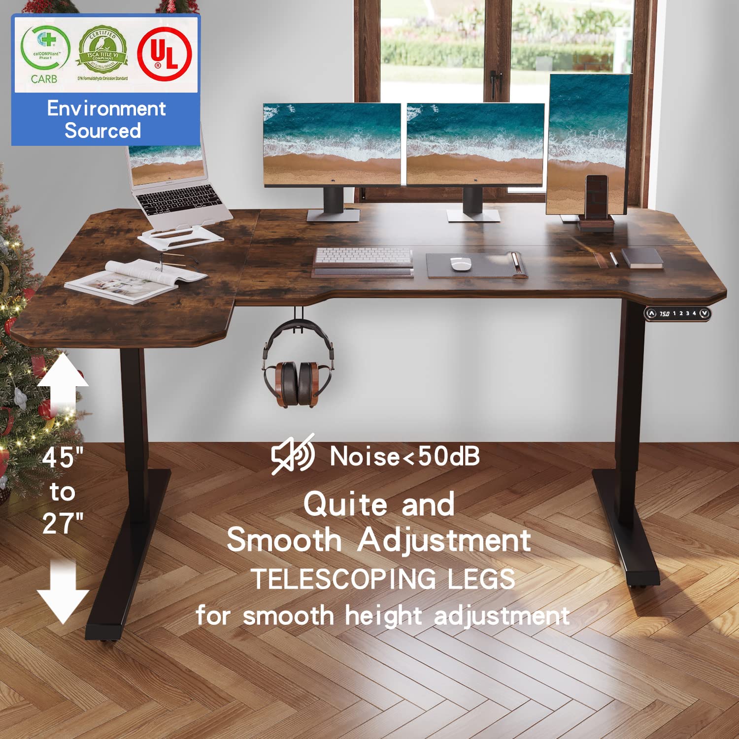 Adjustable L-Shaped 59