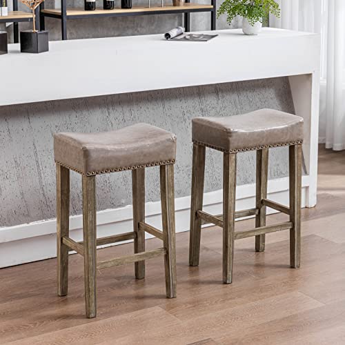 Grey-wood Legs-2 Pcs