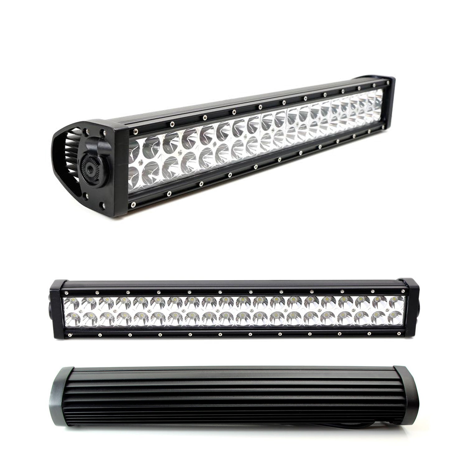 120W 20 LED Light Bar with Lower Bumper Bracket & Wiring Kit - Compatible with 1999-2007 Ford F250 F350 Super Duty Trucks - Perfect for Off-Roading, Night Driving & Emergency Lighting