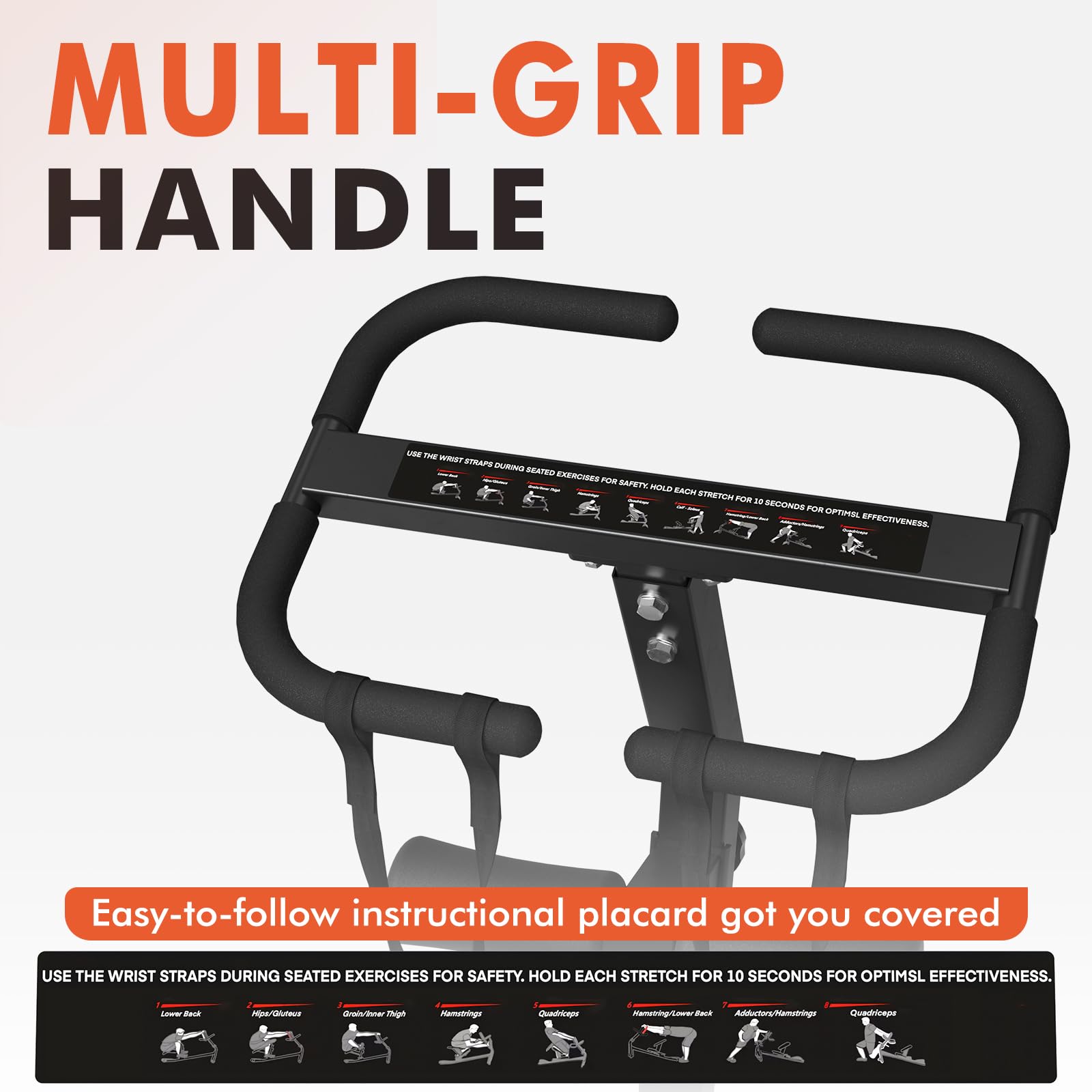 GMWD Full Body Stretching Machine - Adjustable Leg & Back Stretcher for Home Gym, Flexibility Trainer to Improve Mobility, Posture & Yoga Performance | Perfect for Athletes, Dancers, Physical Therapy & Home Workouts