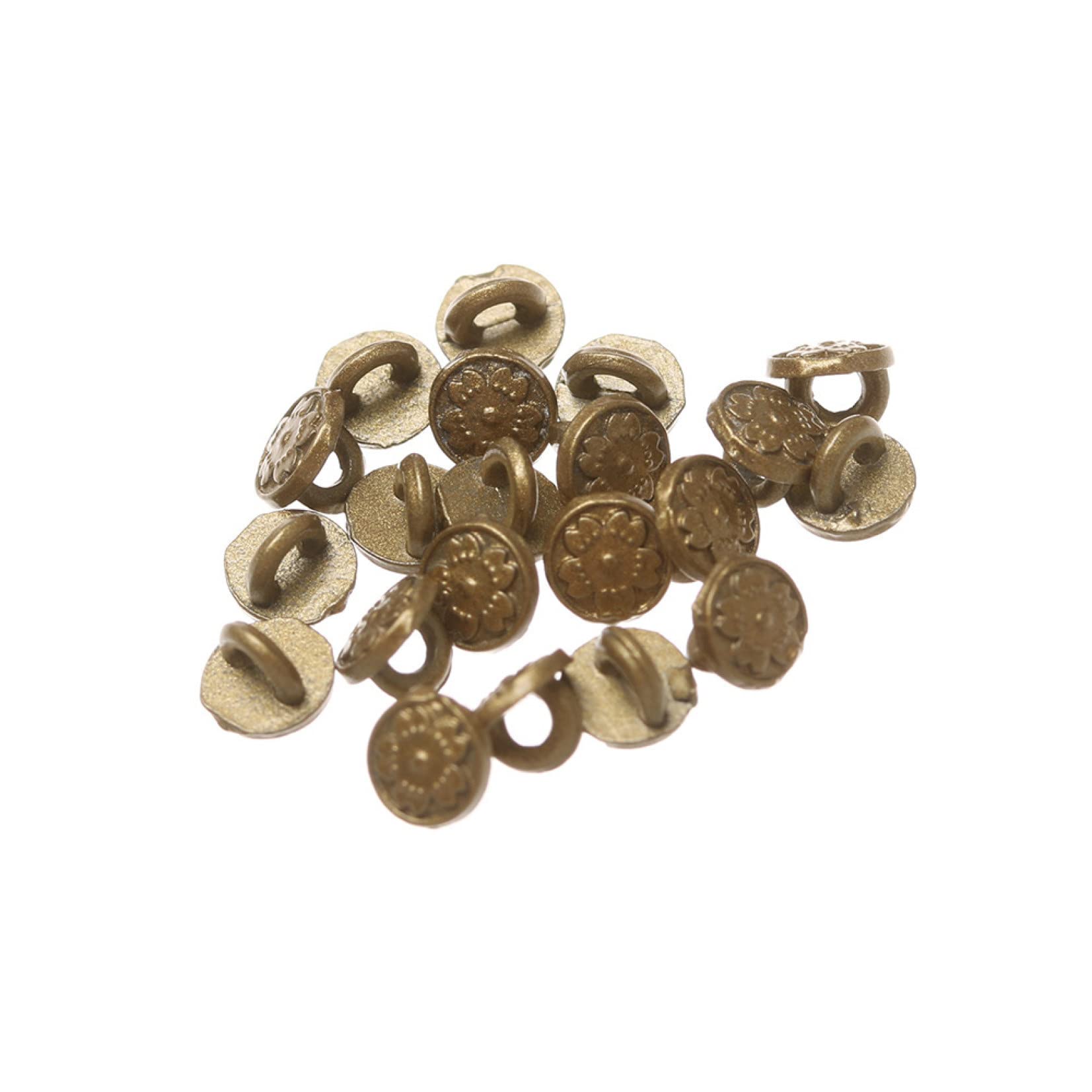80Pcs Handmade DIY Craft Buttons - Mini Round Buttons for Clothes, Bags & Sewing Projects - Perfect for DIY Fashion, Scrapbooking & Home Decor Accessories