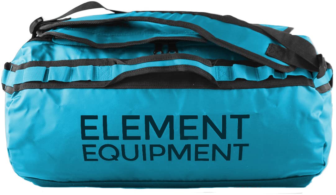 Waterproof Teal Small Trailhead Duffel Bag with Adjustable Shoulder Straps - Perfect for Travel, Gym & Outdoor Adventures