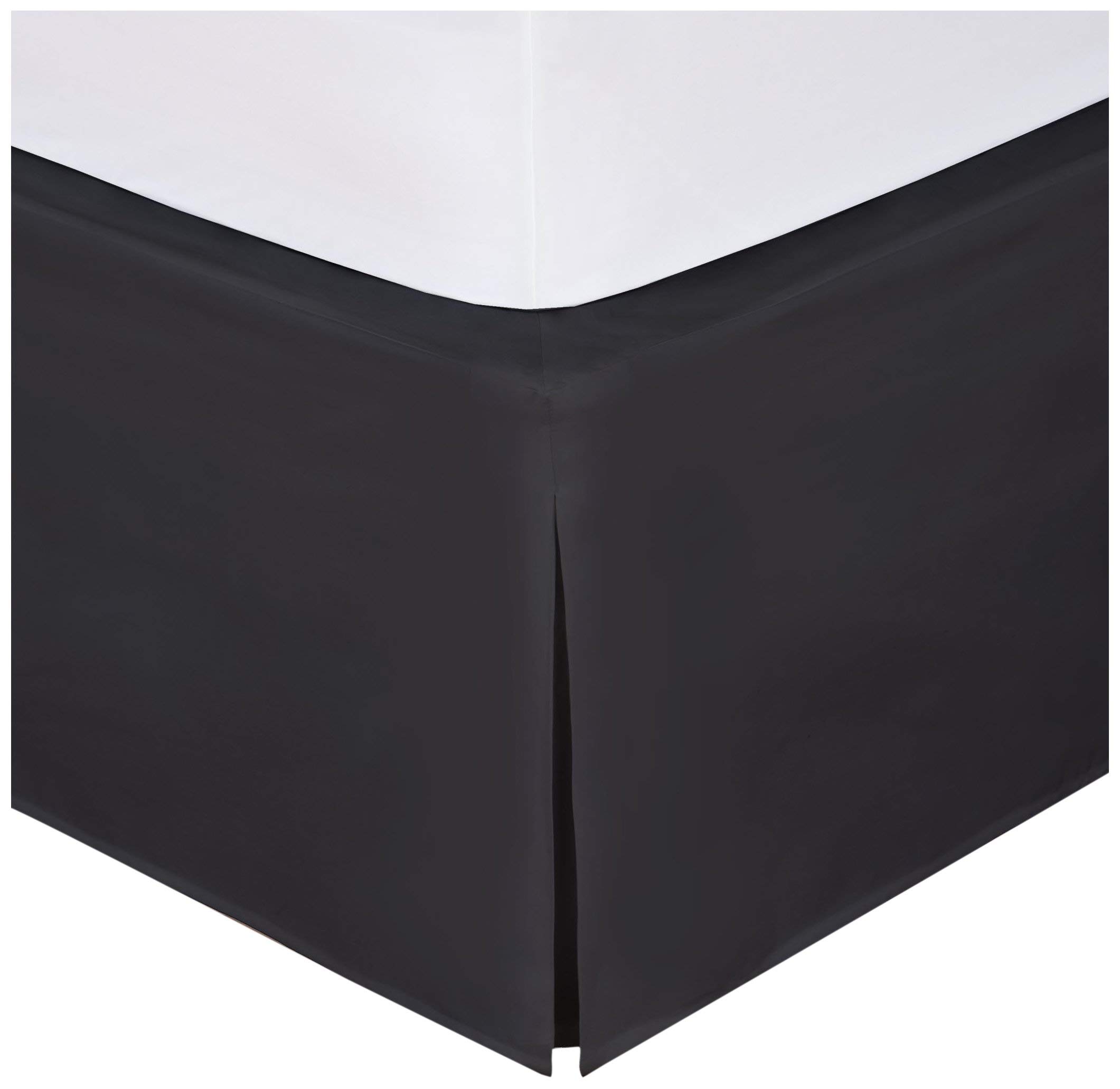 Luxury Queen Size Bed Skirt - 100% Egyptian Cotton 600 Thread Count Modern Bed Skirt with 20