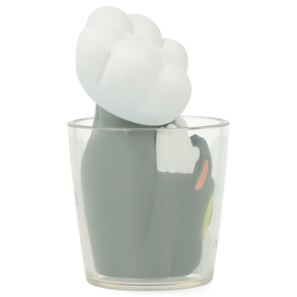 Tom & Jerry Series 3 Runaway to Glass Cup Figurine - UDF Collectible Statue for Anime Fans, Home Decor & Gift Idea