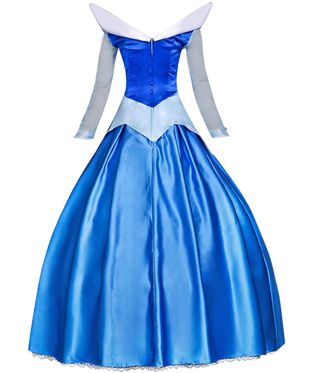 **Deluxe Women's Classic Princess Aurora Costume - Elegant Halloween Cosplay Dress & Ball Gown for Disney Party, Fairytale Events & Themed Celebrations**
