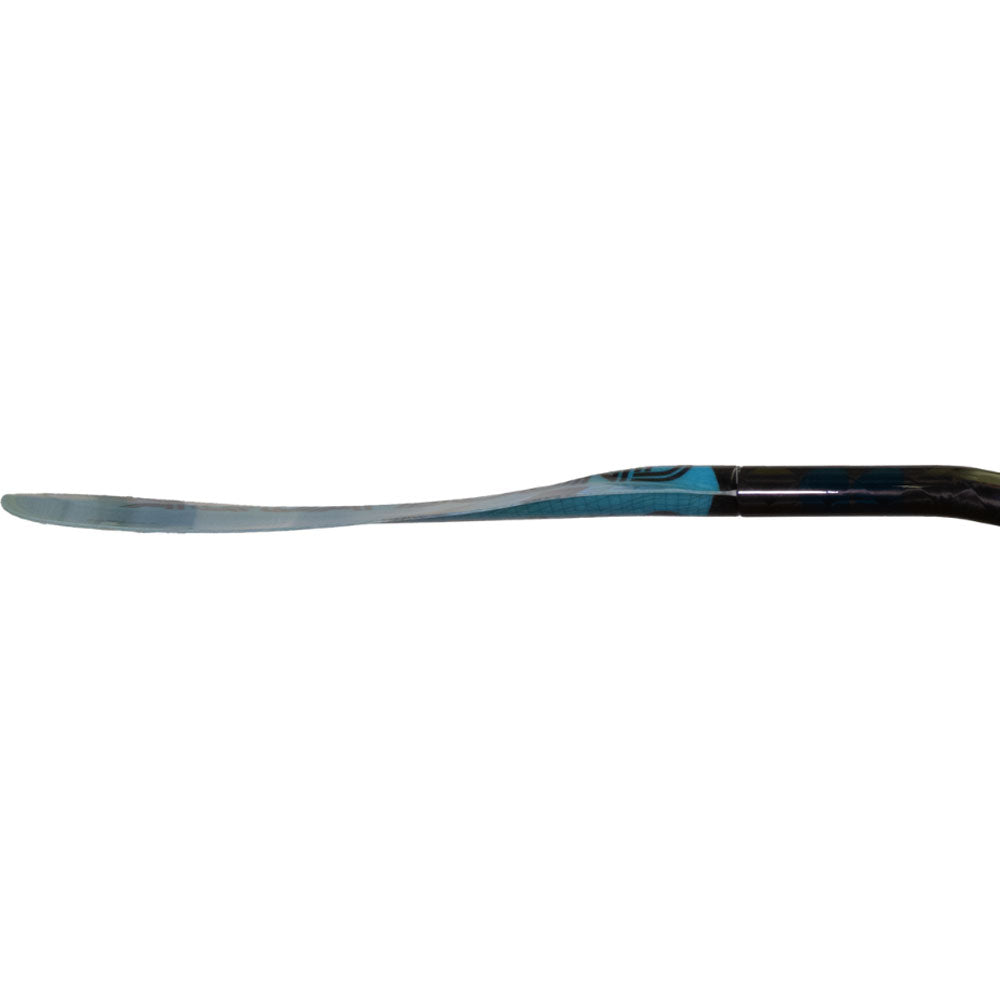 Aqua Bound Aerial Minor Fiberglass Bent Shaft 1-Piece Kayak Paddle - Lightweight & Durable for Recreational Kayaking & Fishing Adventures