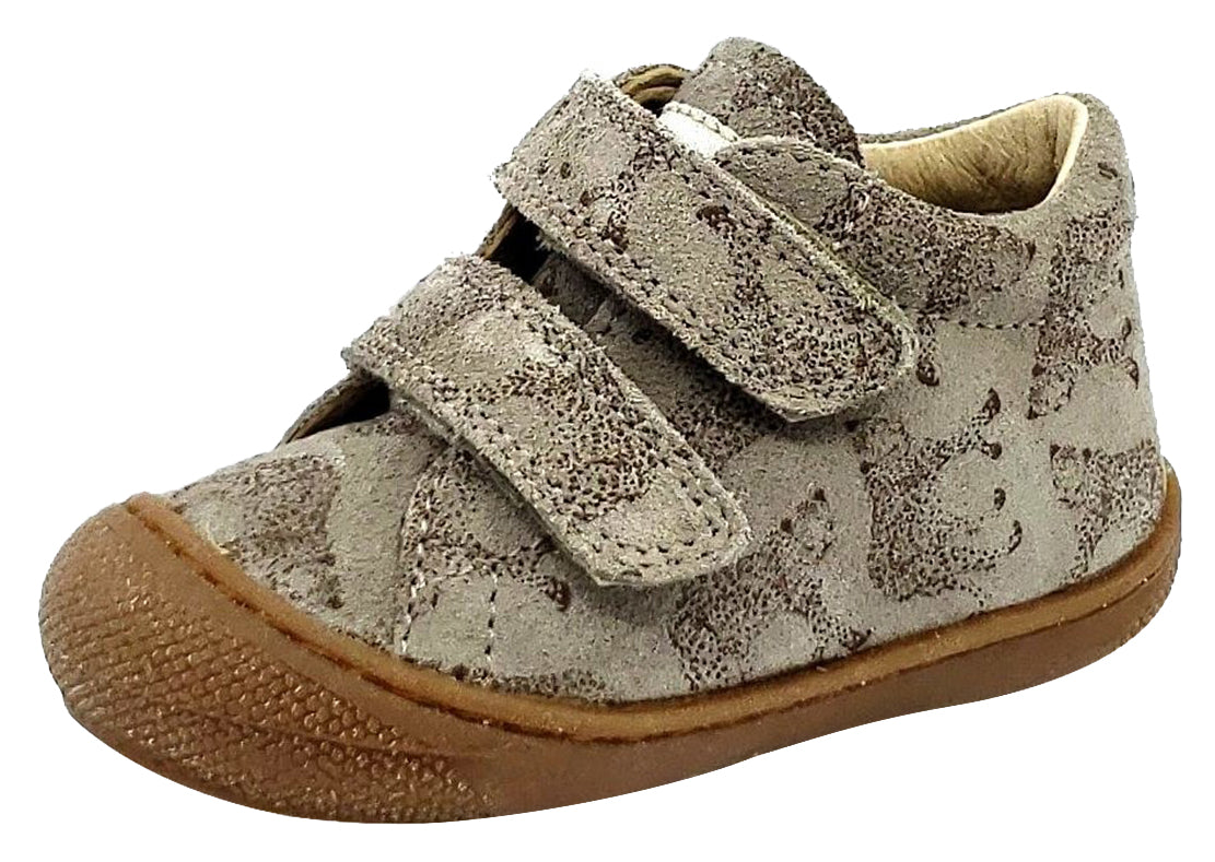 Falcotto Kids COCOON Sneakers for Girls & Boys - LEOPARDI TORTORA Style | Comfortable Lightweight Shoes for School, Play & Everyday Wear