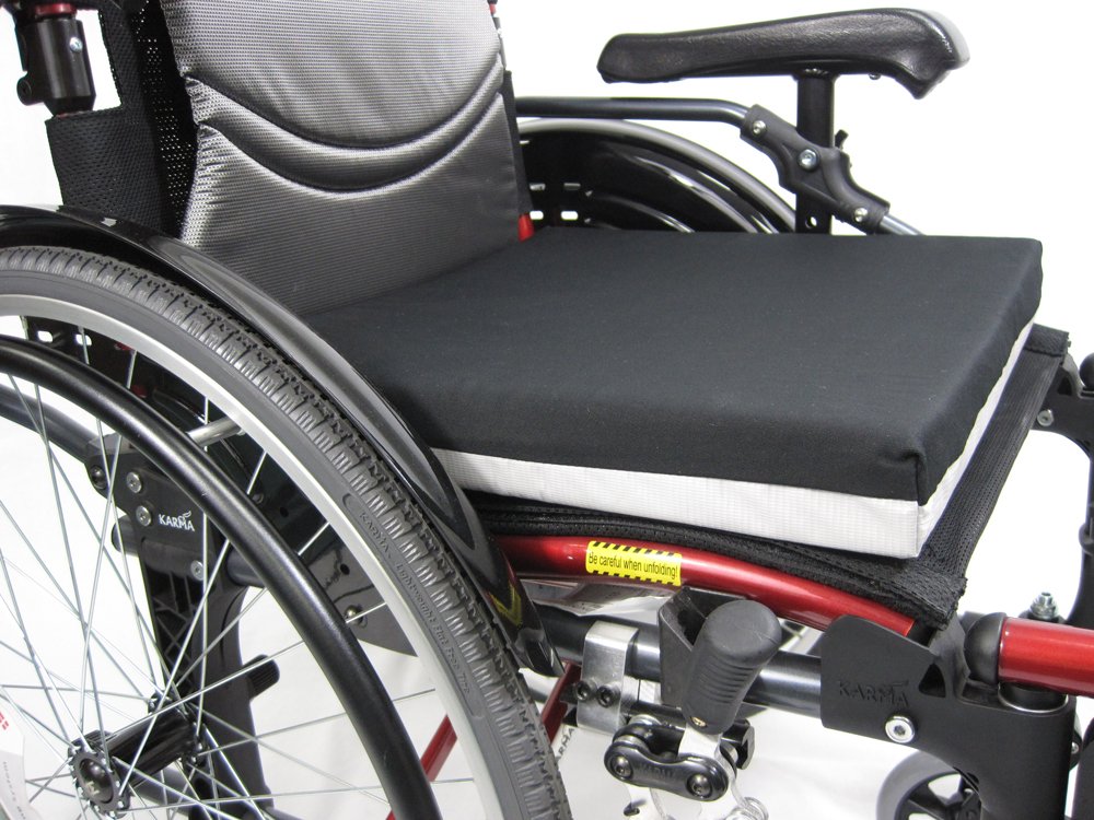 Karman Universal Gel Combo Cushion with Non-Slip Grip Seat - 18